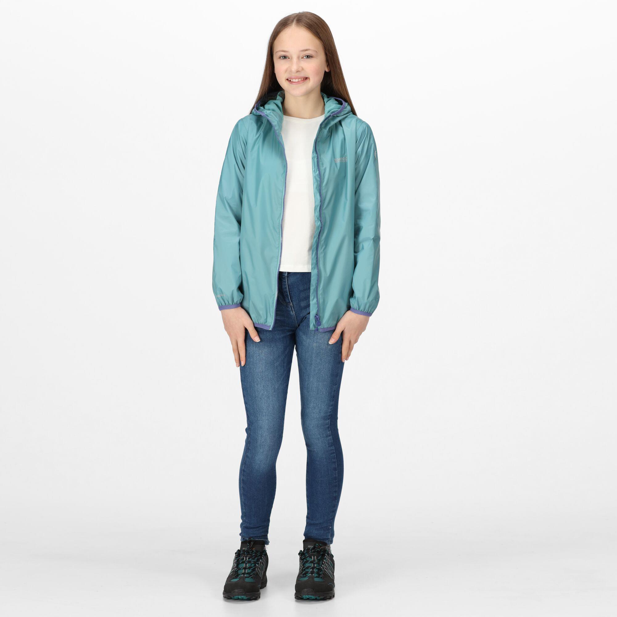 Regatta Lever II Kids Waterproof Packaway Jacket - Picture 53 of 115