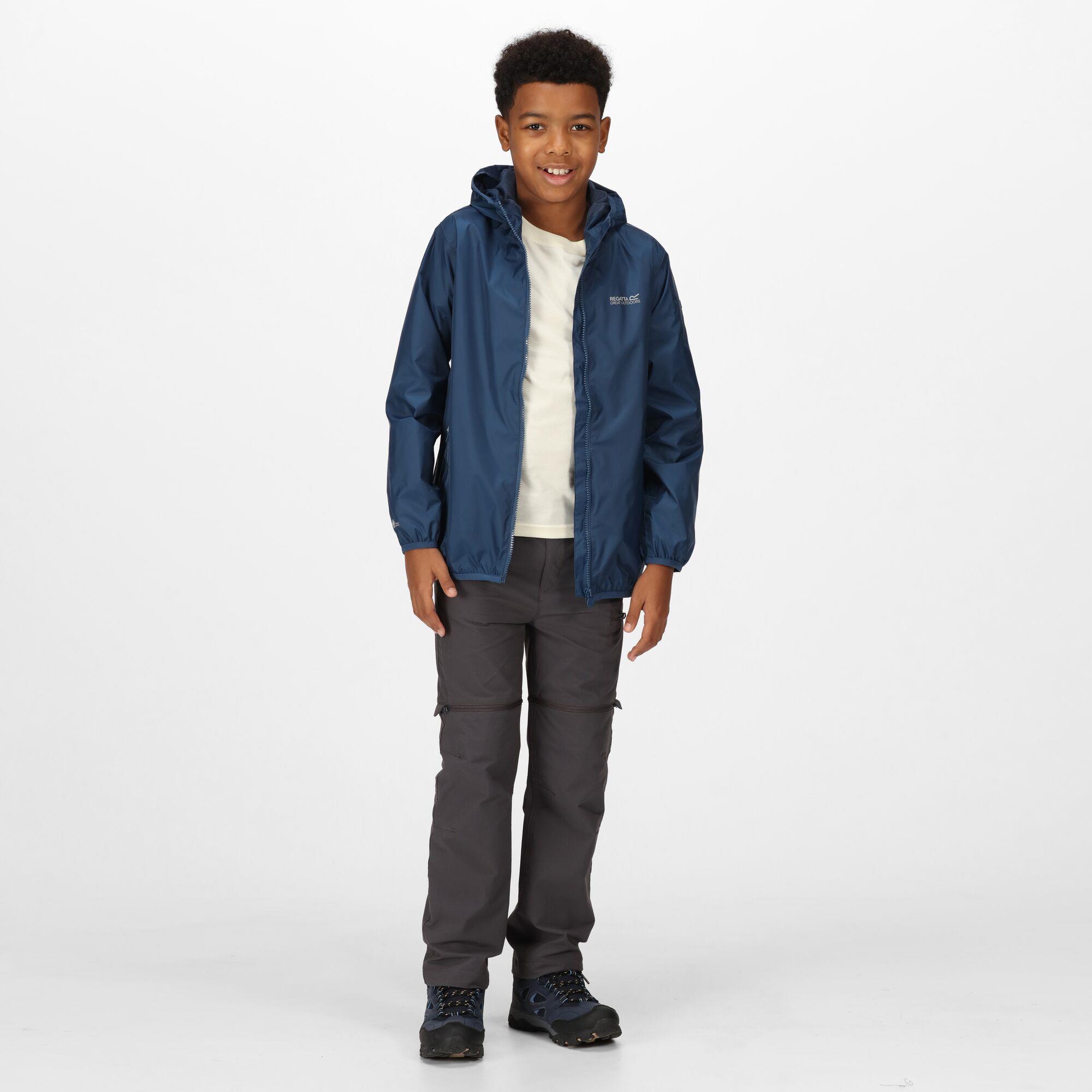 Regatta Lever II Kids Waterproof Packaway Jacket - Picture 58 of 115