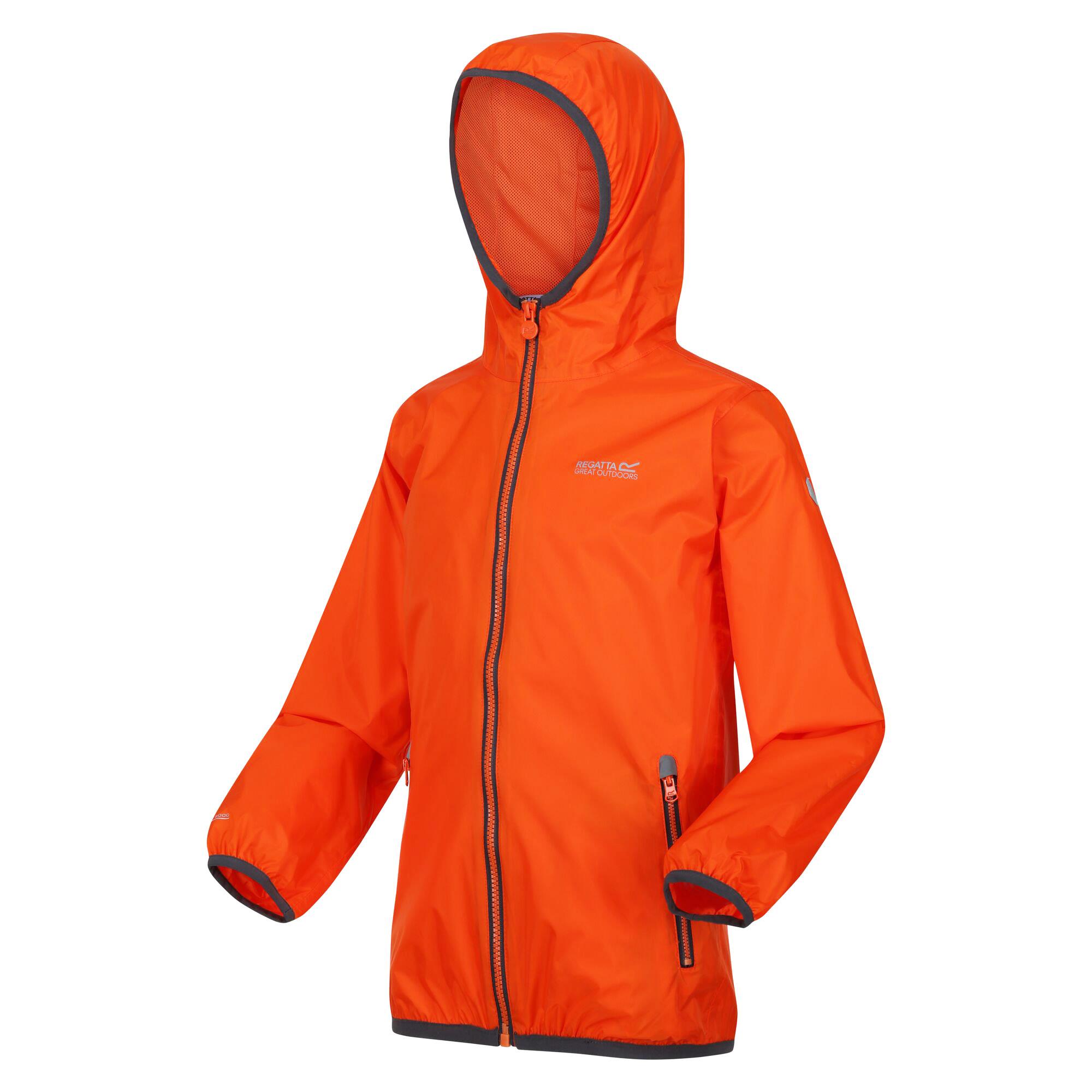 Regatta Lever II Kids Waterproof Packaway Jacket - Picture 59 of 115