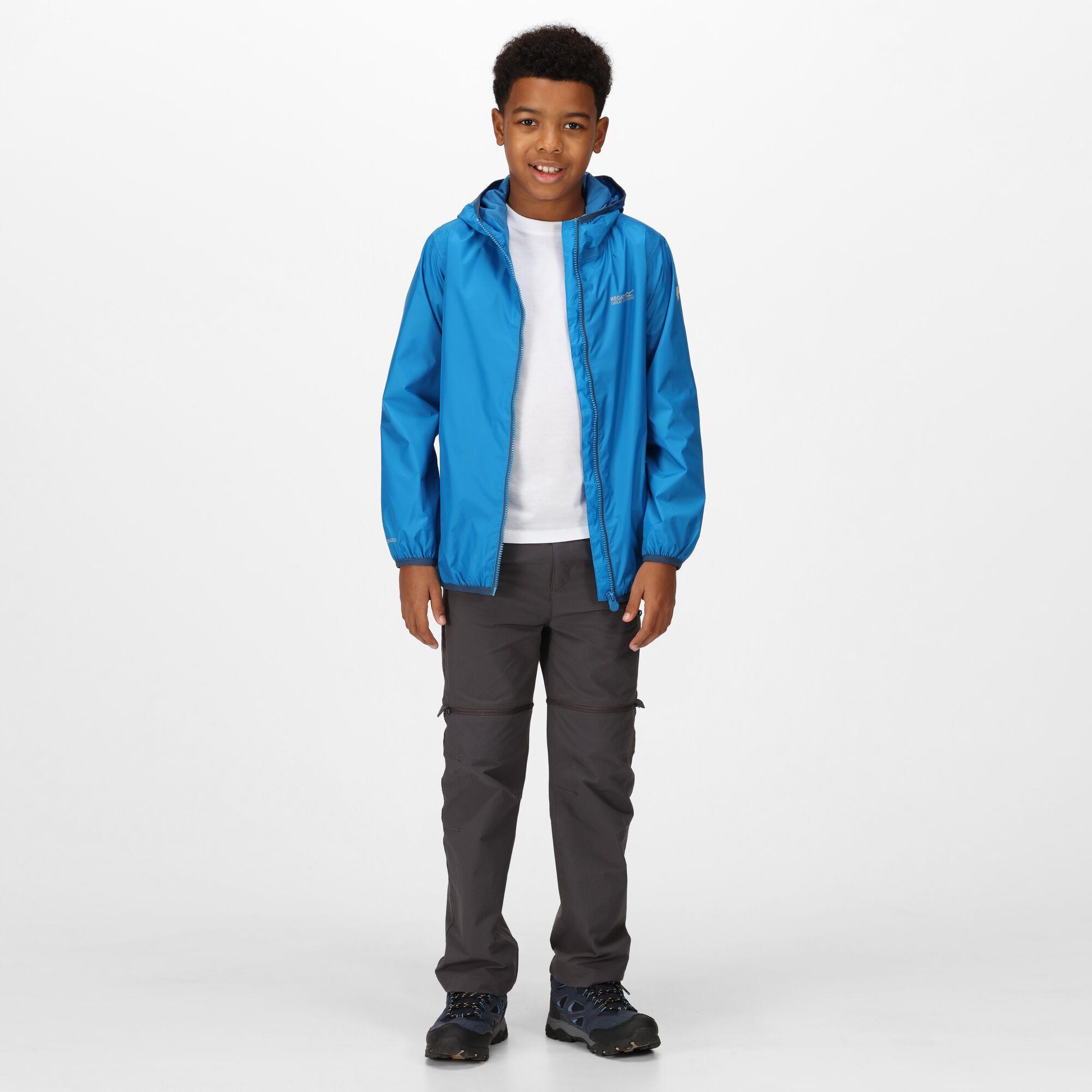 Regatta Lever II Kids Waterproof Packaway Jacket - Picture 70 of 115
