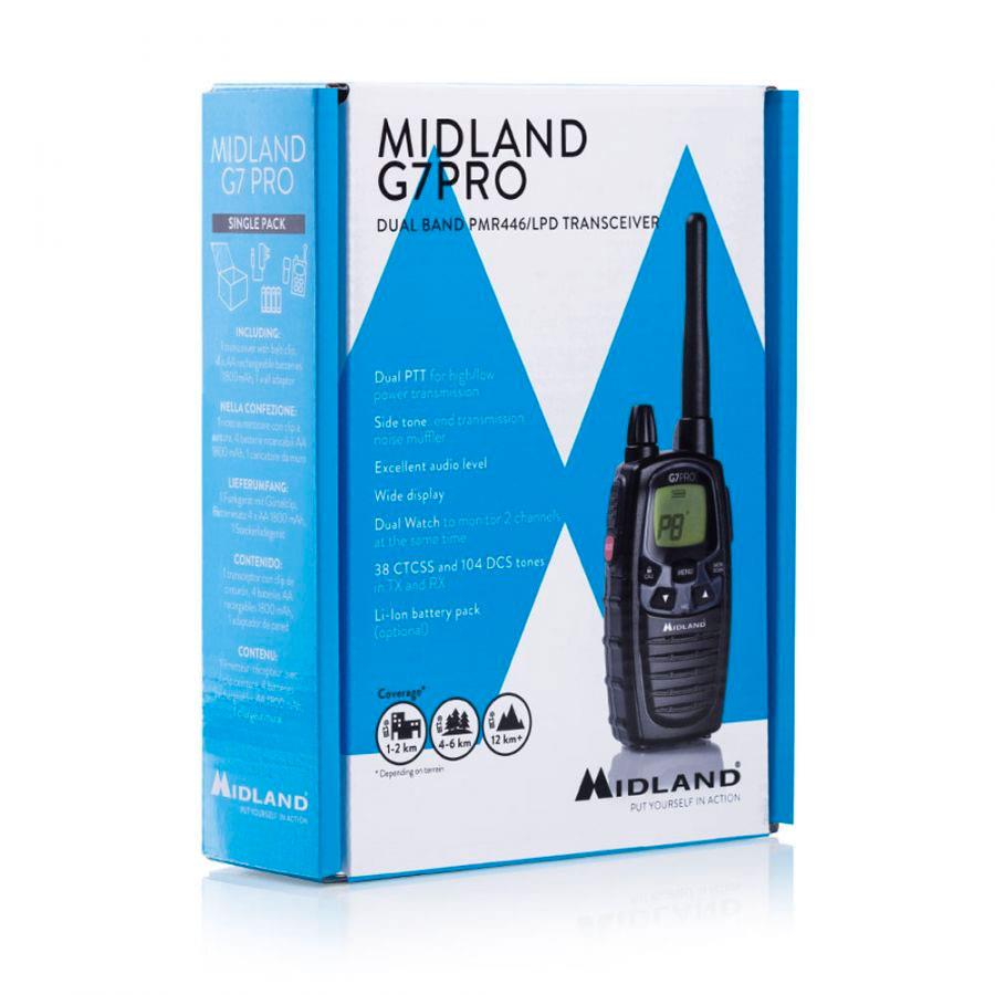 Midland G7 Pro Single Walkie Talkie - Picture 10 of 77