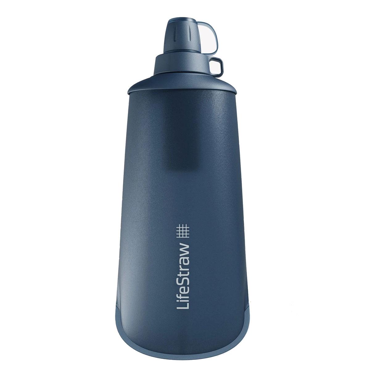 Lifestraw Peak Series Collapsible Squeeze Bottle with Filter - 1L