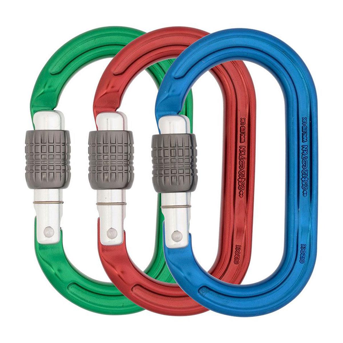 DMM Ultra O Screwgate Carabiner 3-Pack