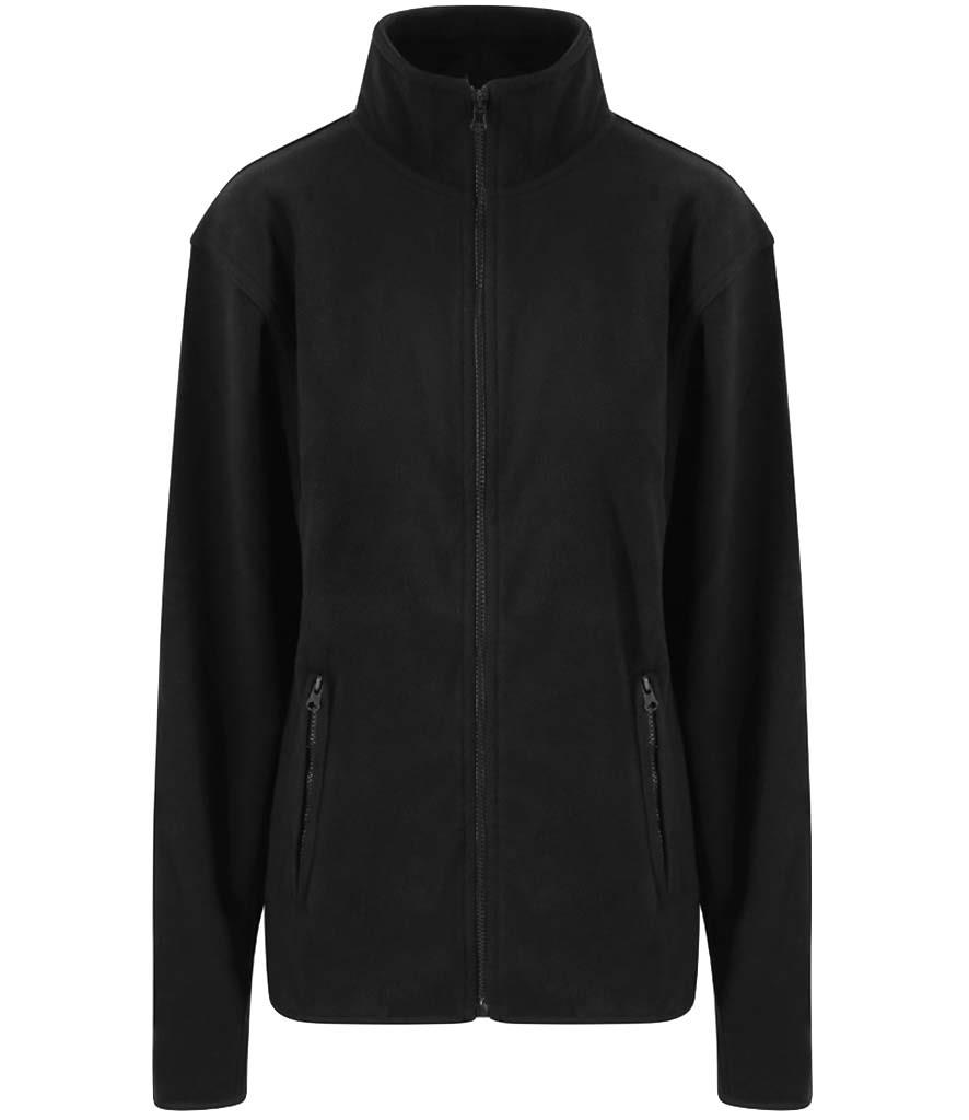 Pro RTX Pro Micro Fleece BLACK BLUE or GREY Full Zip Jacket XS-7XL - Picture 4 of 4