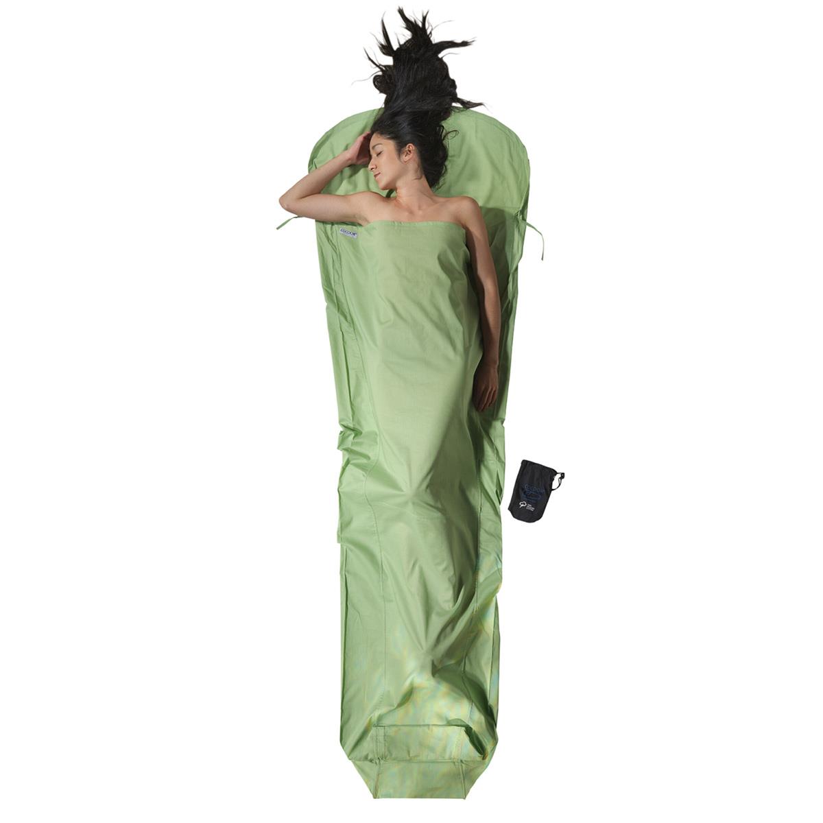 Cocoon Organic Cotton Mummy Sleeping Bag Liner UK