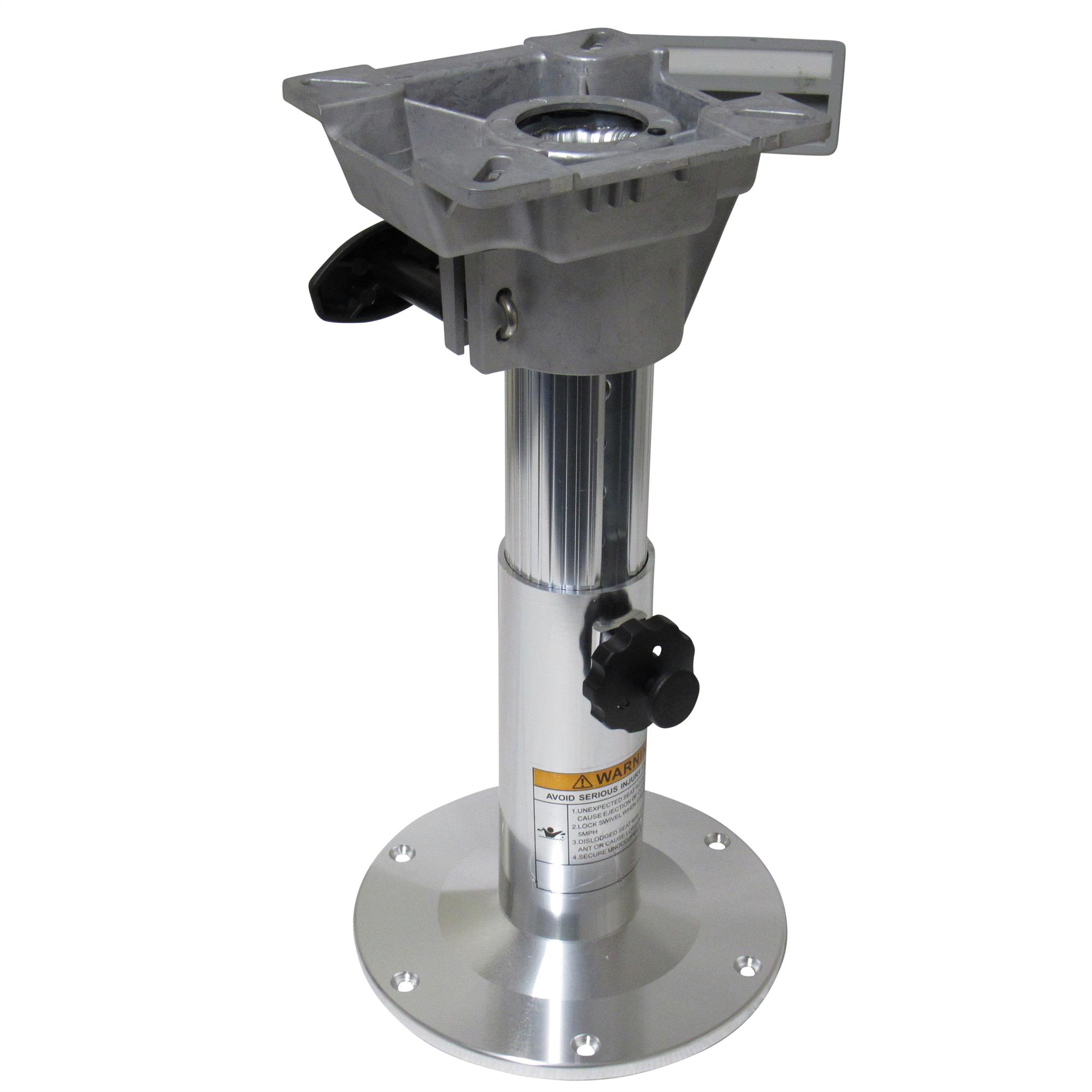 Aluminium Adjustable Boat Seat Pedestal (Fixed Sliding High Base Marine)