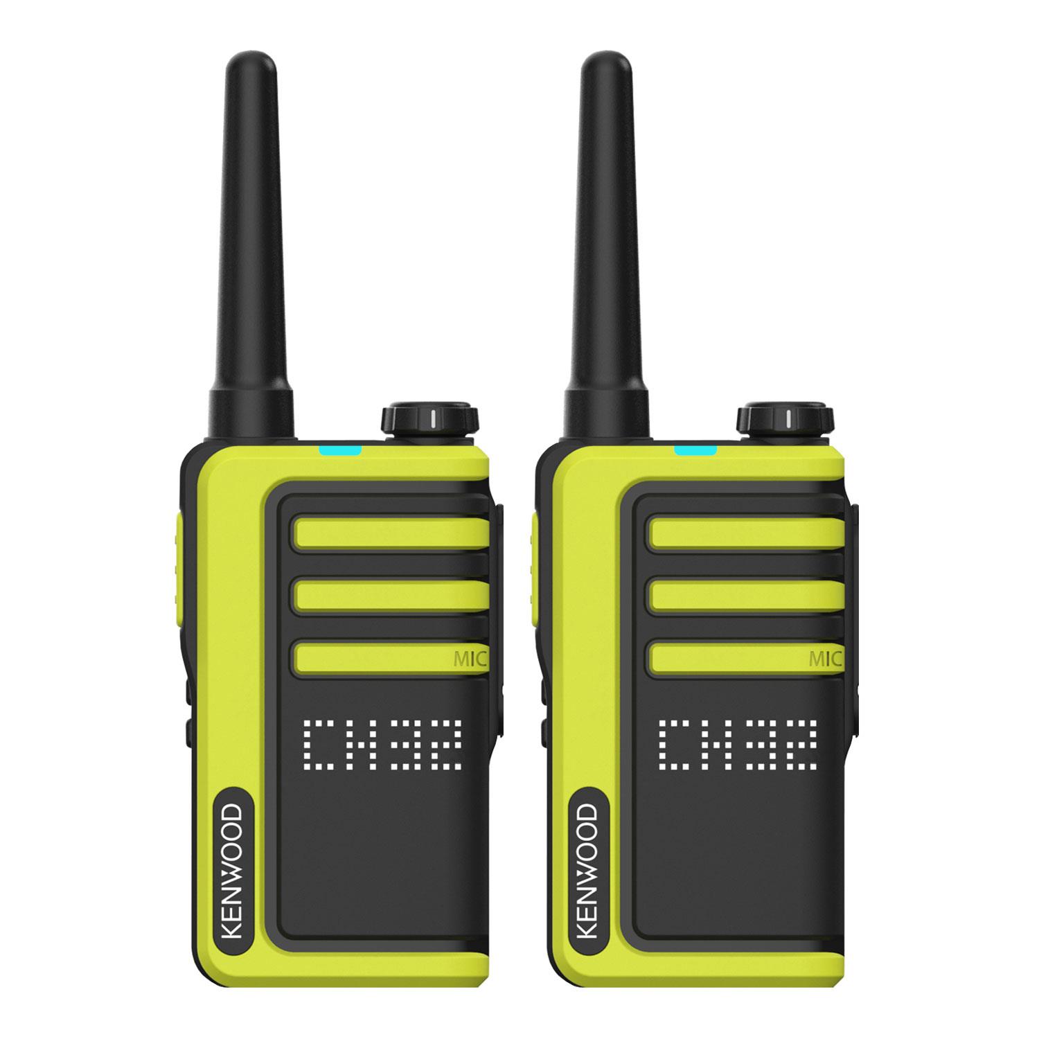 Kenwood UBZ-LJ9SET License-free Walkie Talkies 6KM VOX Compact Lightweight