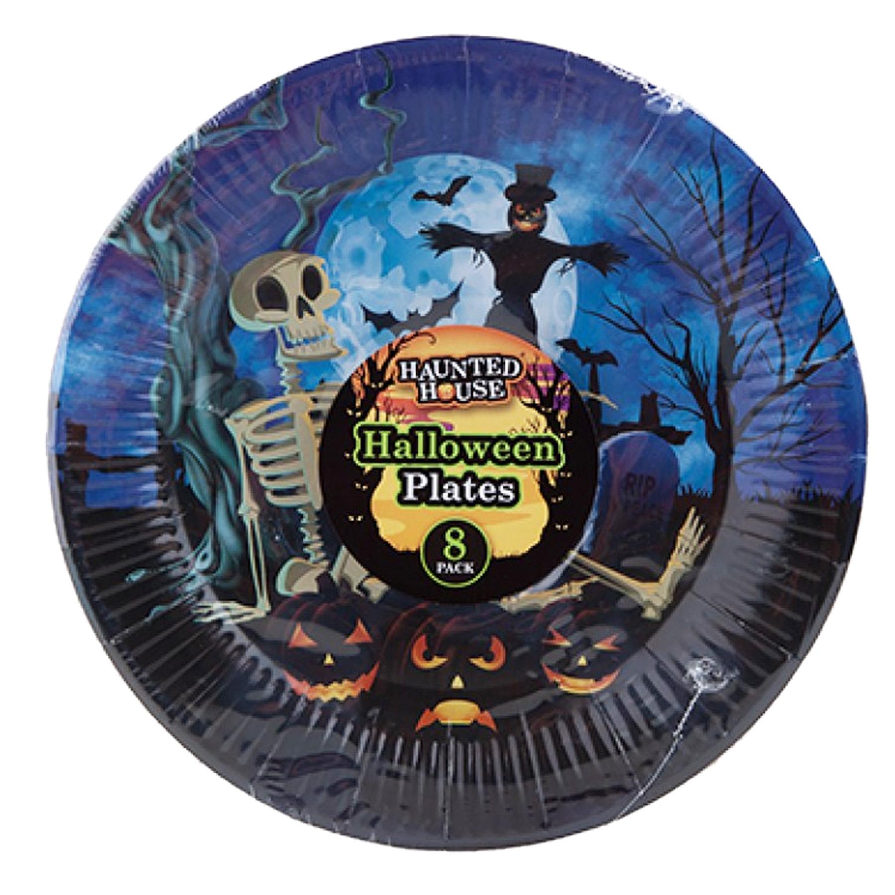 Halloween Party Tableware Paper Plates, Cups and Napkins – Choose Design