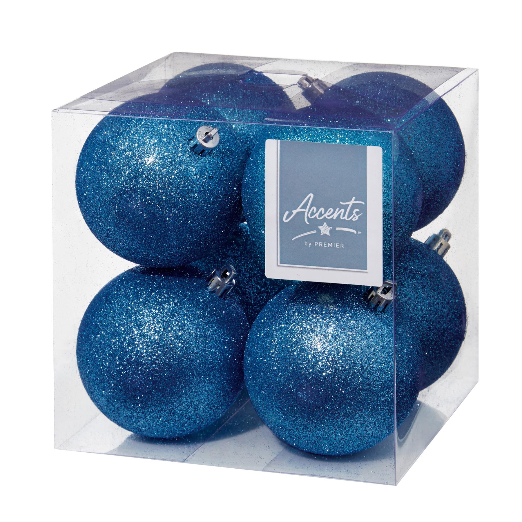 Christmas Shatterproof Tree Decorations Midnight Blue - Choose Design - Picture 15 of 16