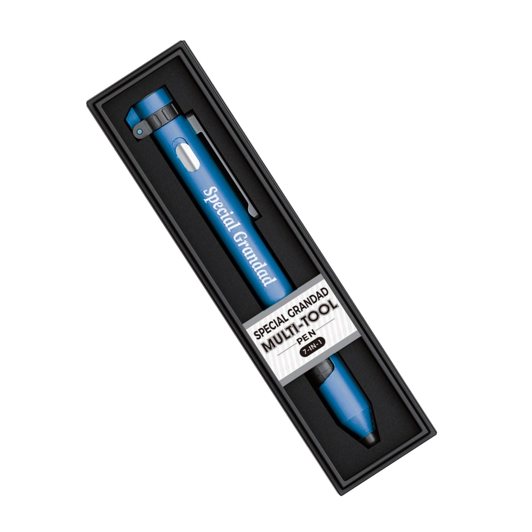 Multi-tool Pen 7 in 1 Torch Compass Stylus Stand and Screwdriver - Choose Design - Picture 14 of 64