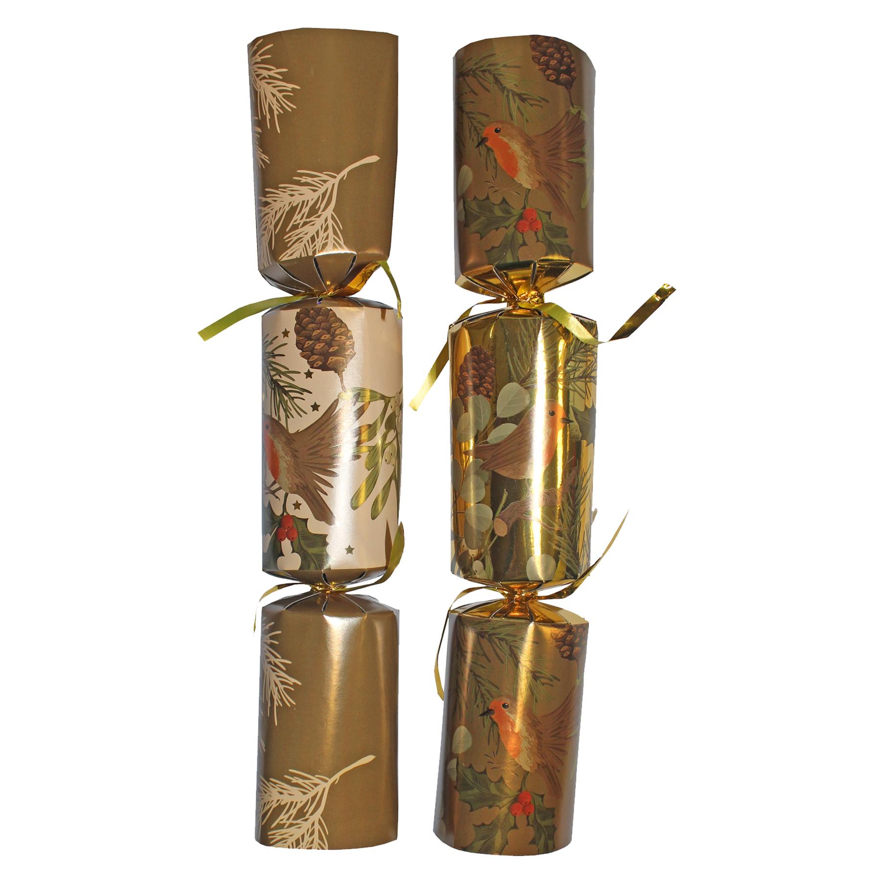 Christmas Crackers 10 Pack 30cm Plastic Free Gifts - Choose Design - Picture 9 of 10