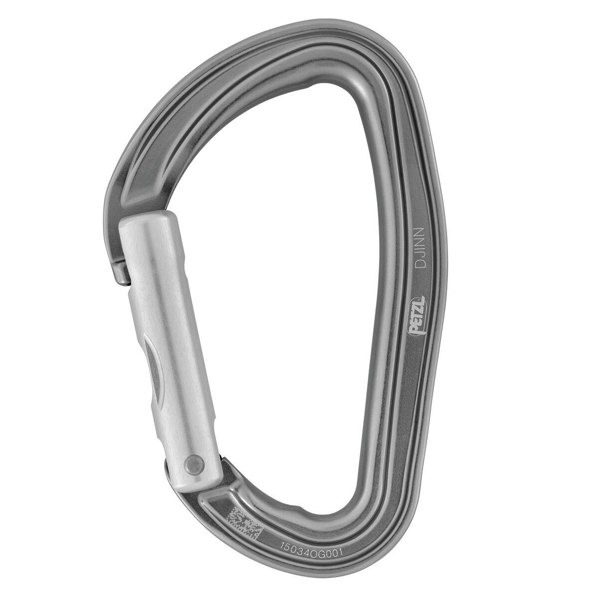 Mosquetón Petzl Djinn - puerta doblada o recta - sistema de cerradura - Imagen 2 de 4