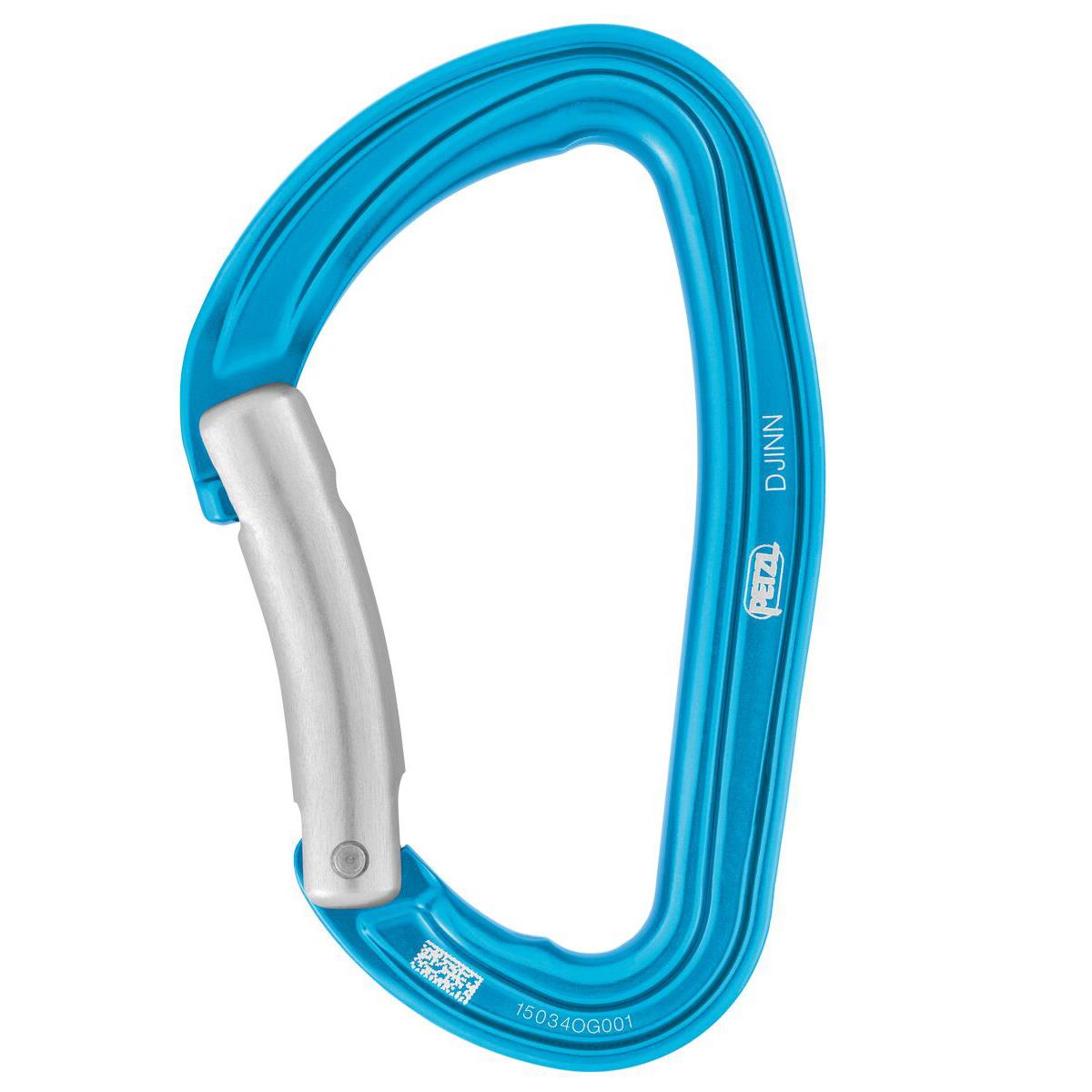 Mosquetón Petzl Djinn - puerta doblada o recta - sistema de cerradura - Imagen 3 de 4