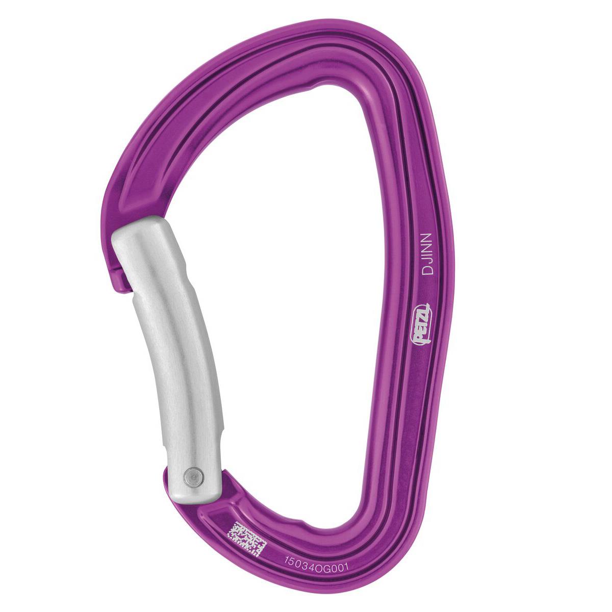 Mosquetón Petzl Djinn - puerta doblada o recta - sistema de cerradura - Imagen 4 de 4