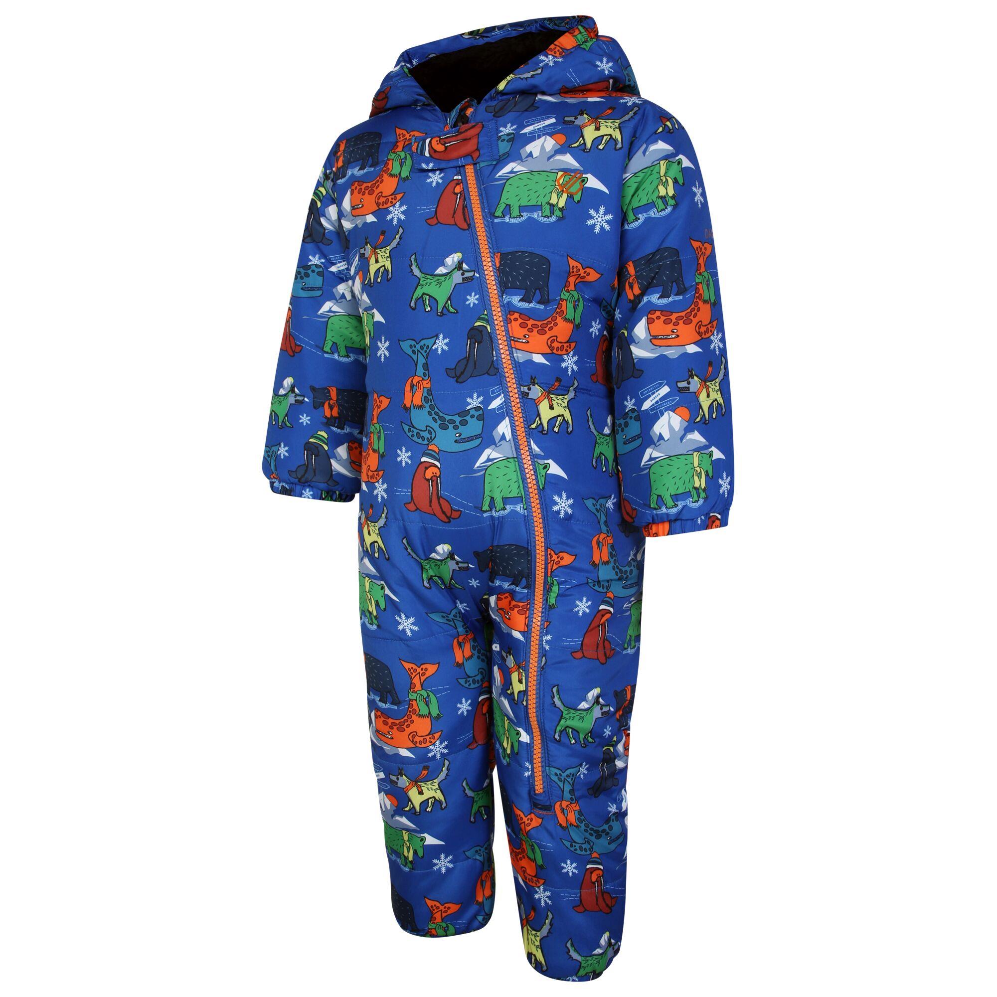 Dare2b Kids Bambino II Snowsuit Cosy Insulated All in one Padded - Picture 29 of 44