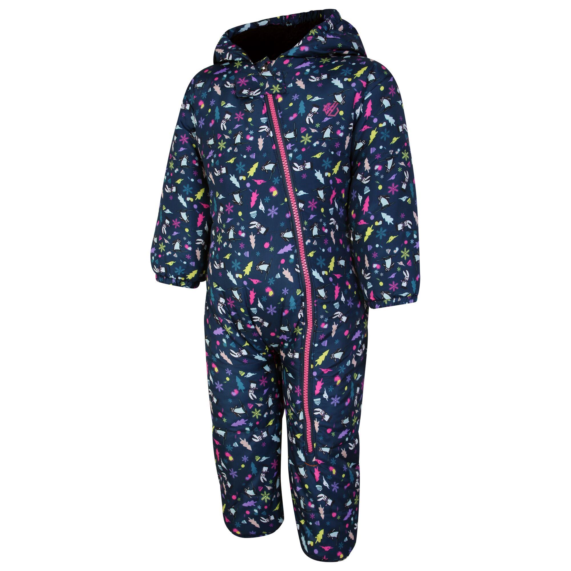 Dare2b Kids Bambino II Snowsuit Cosy Insulated All in one Padded - Picture 32 of 44