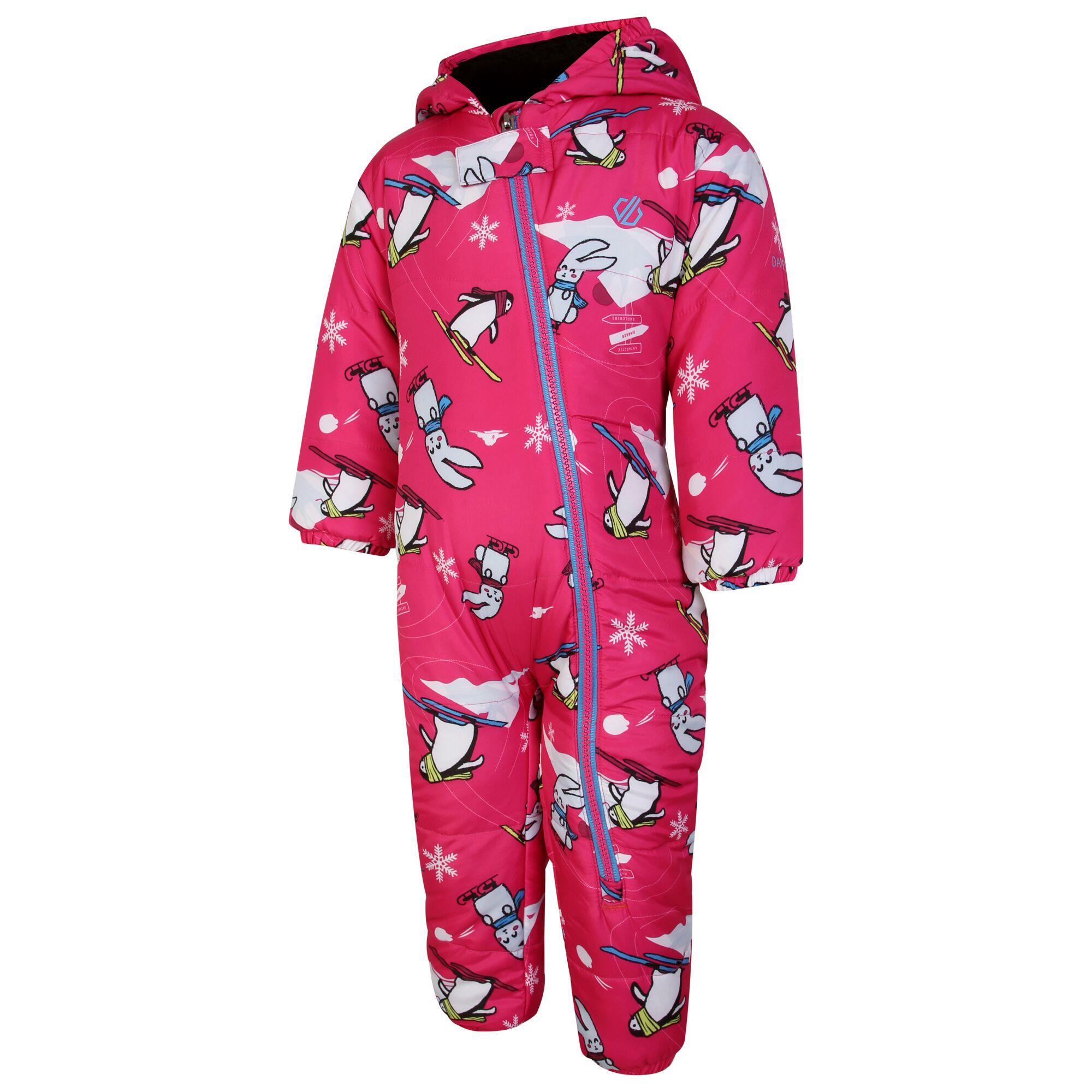 Dare2b Kids Bambino II Snowsuit Cosy Insulated All in one Padded - Picture 37 of 44