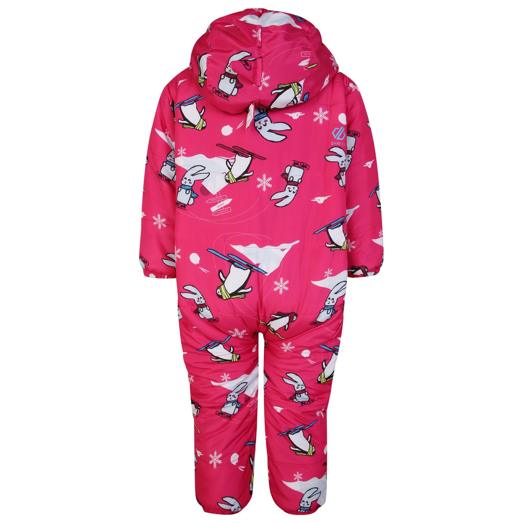 Dare2b Kids Bambino II Snowsuit Cosy Insulated All in one Padded - Picture 38 of 44