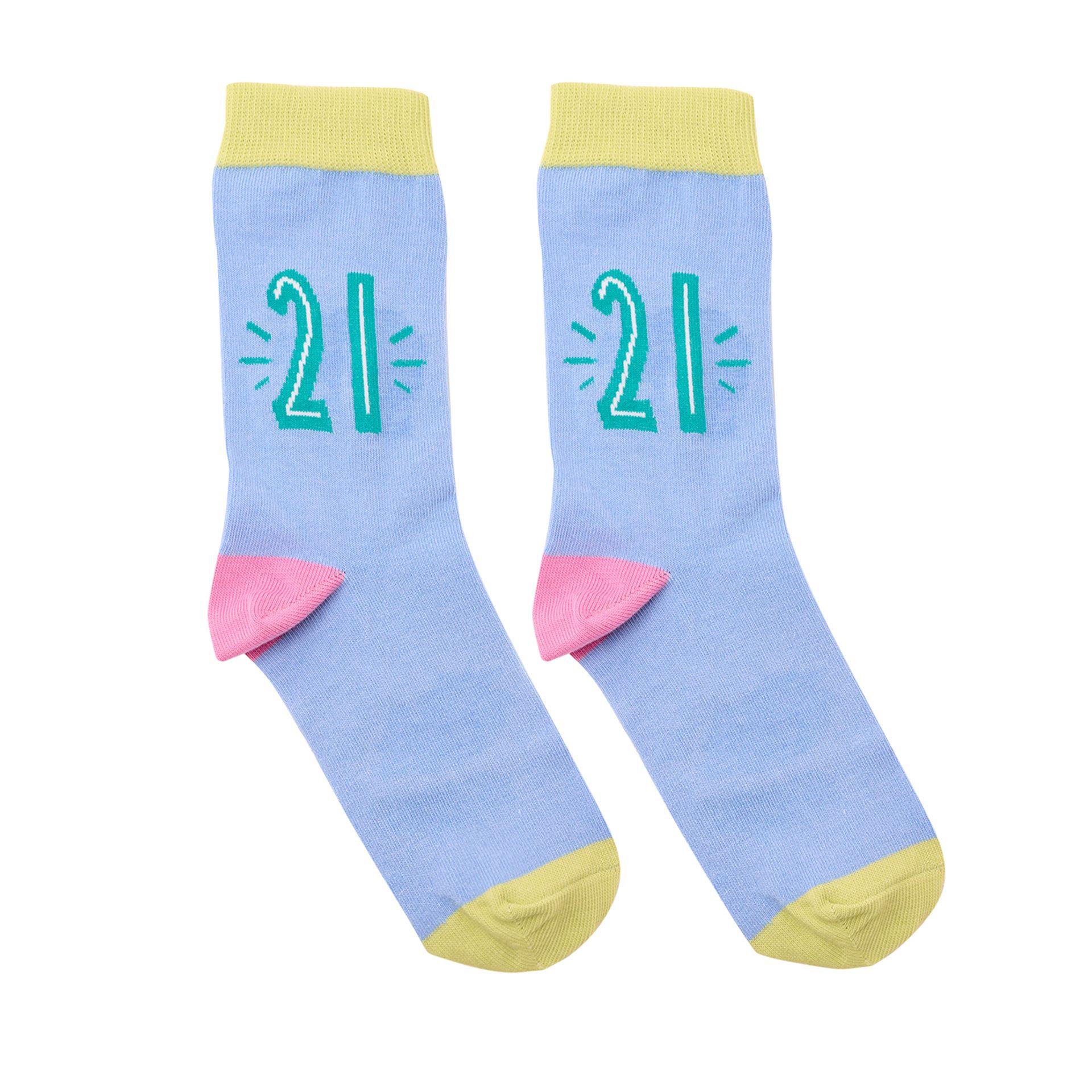 Birthday Womens Socks Size 4 - 8 - Choose Design - Picture 3 of 7