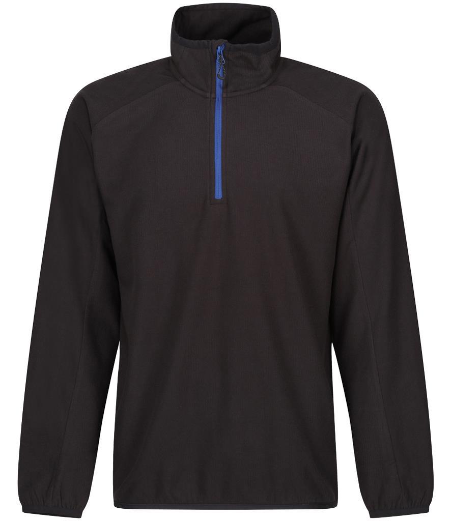 Regatta Navigate 30% Recycled Polyester Contrast Quarter Half Zip Fleece Top - Picture 8 of 9