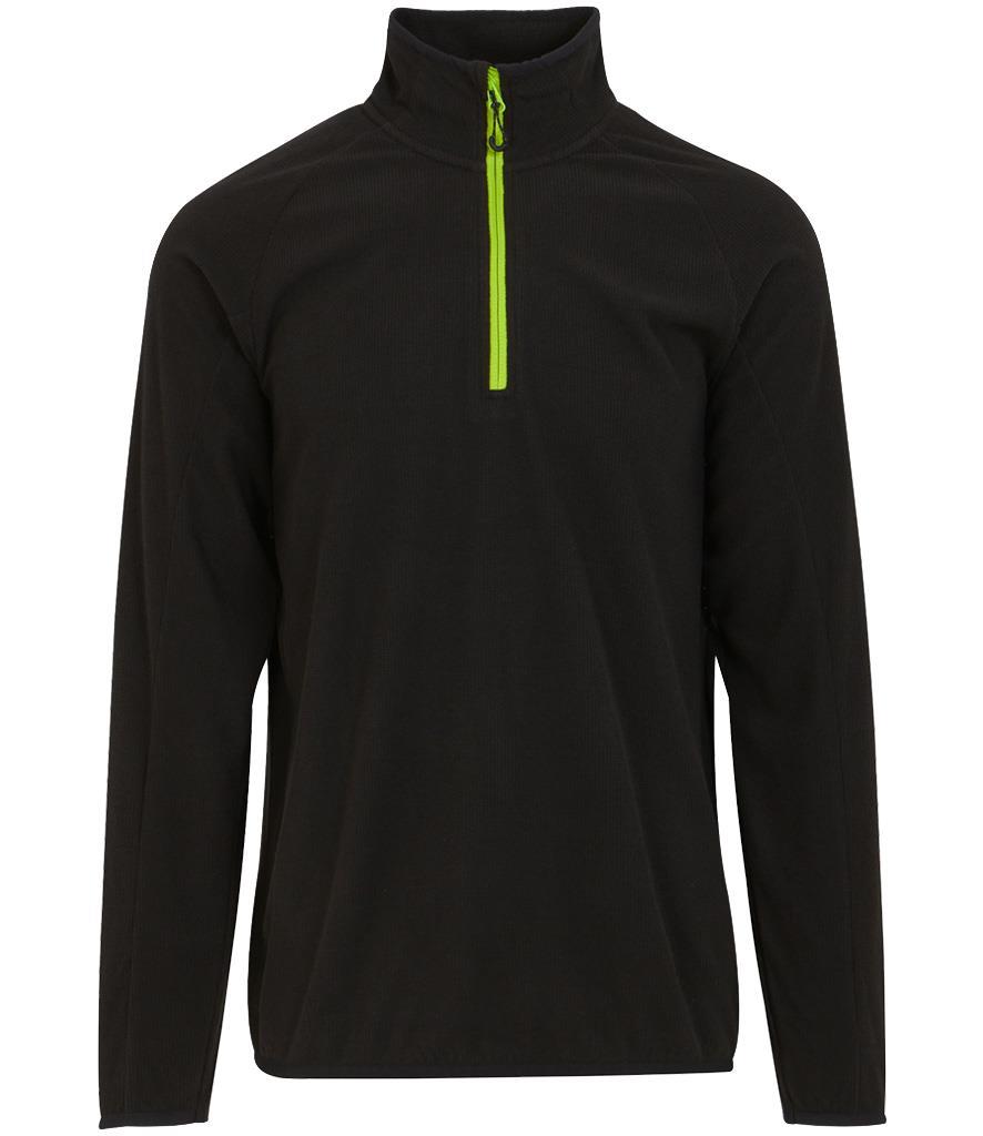 Regatta Navigate 30% Recycled Polyester Contrast Quarter Half Zip Fleece Top - Picture 9 of 9
