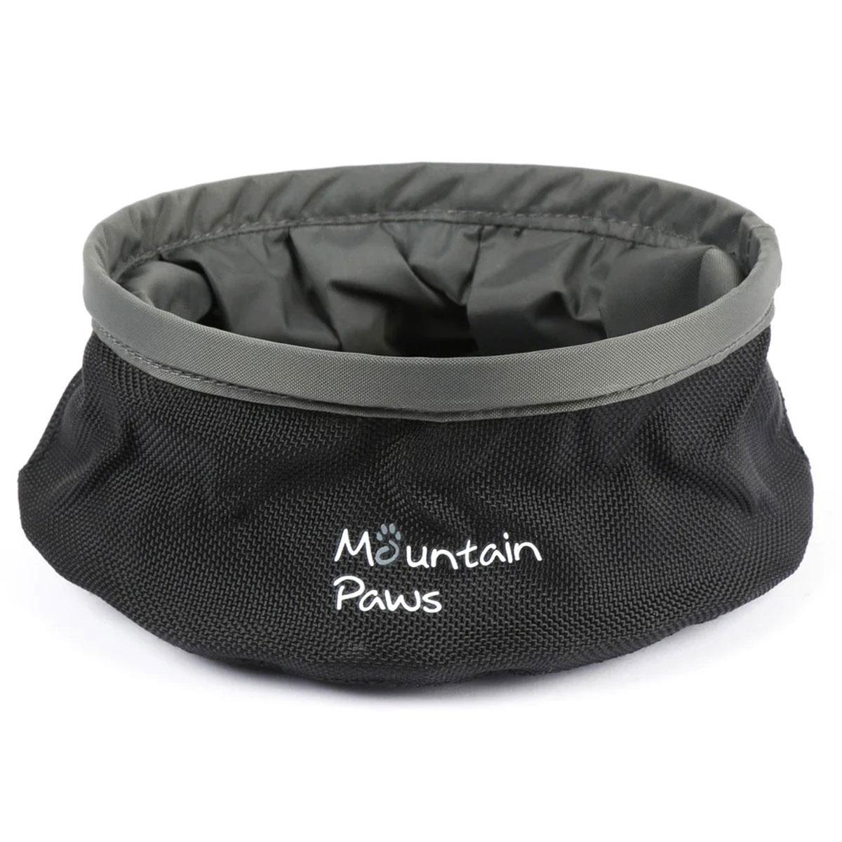 Mountain Paws Collapsible / Foldable Dog Water & Food Bowl