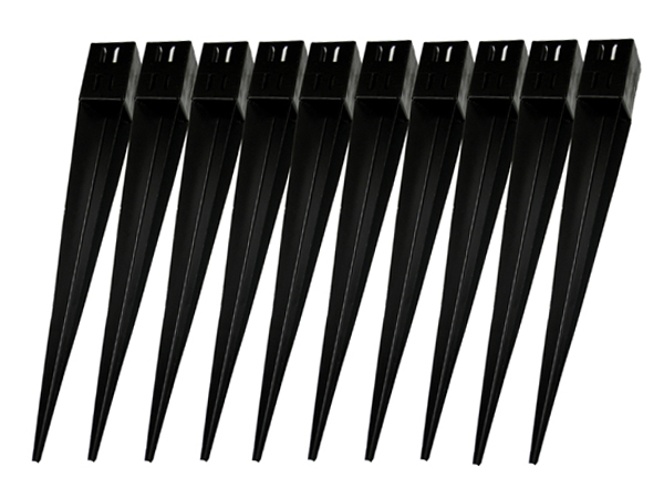 Fence Post Support Spike Holders 4" (Pack of 1 - 10 Wedge Grip Fencing Shoe) - Picture 20 of 25