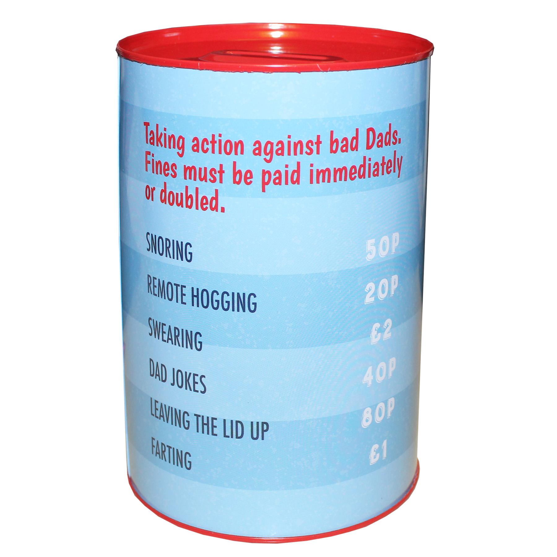 Father's Day Money Tin Savings Bank - Choose Design - Picture 3 of 11