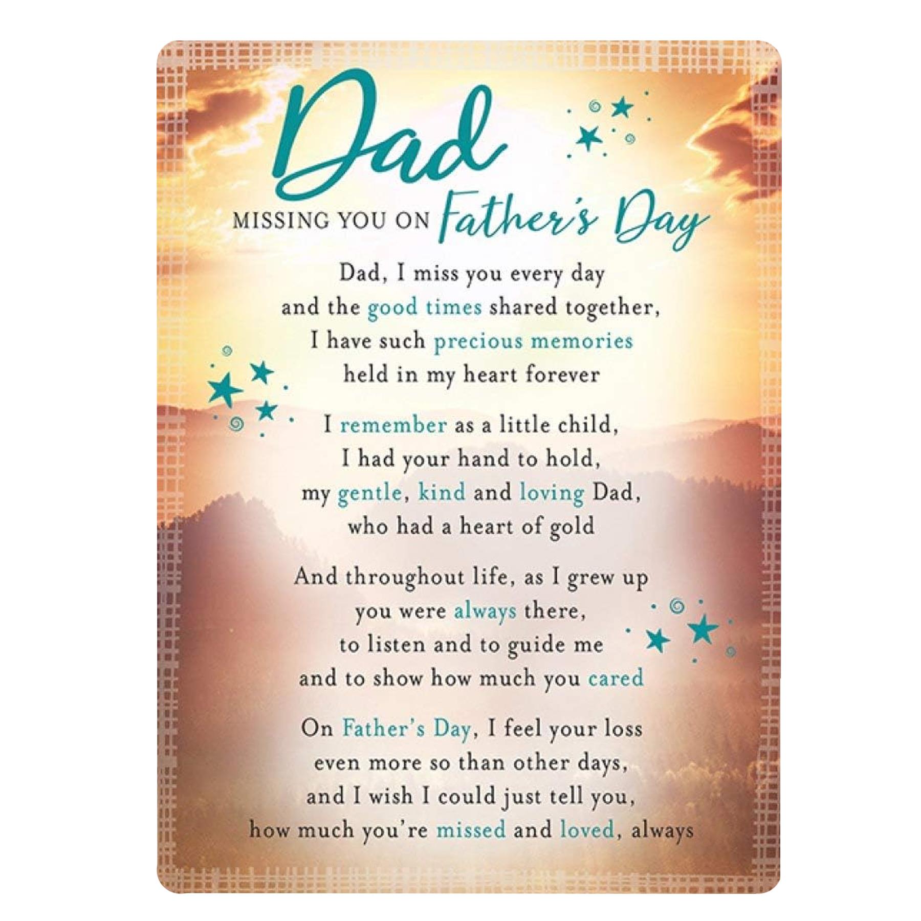 In Loving Memory Relation Graveside Memorial Card - Choose Design - Picture 12 of 29