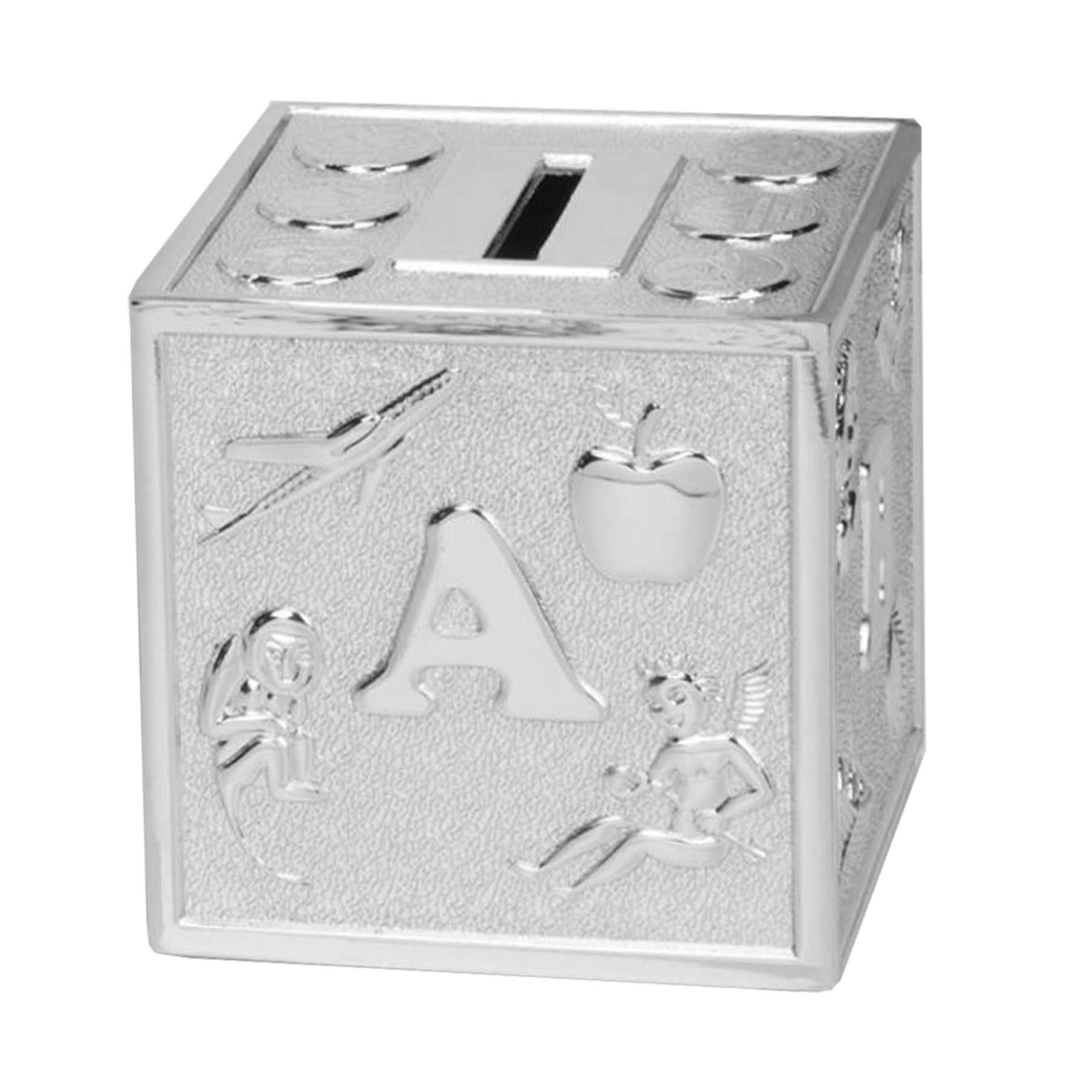 Versilbert Spardose Von Bambino Taufe Neu Baby Geschenk - Bild 13 von 15