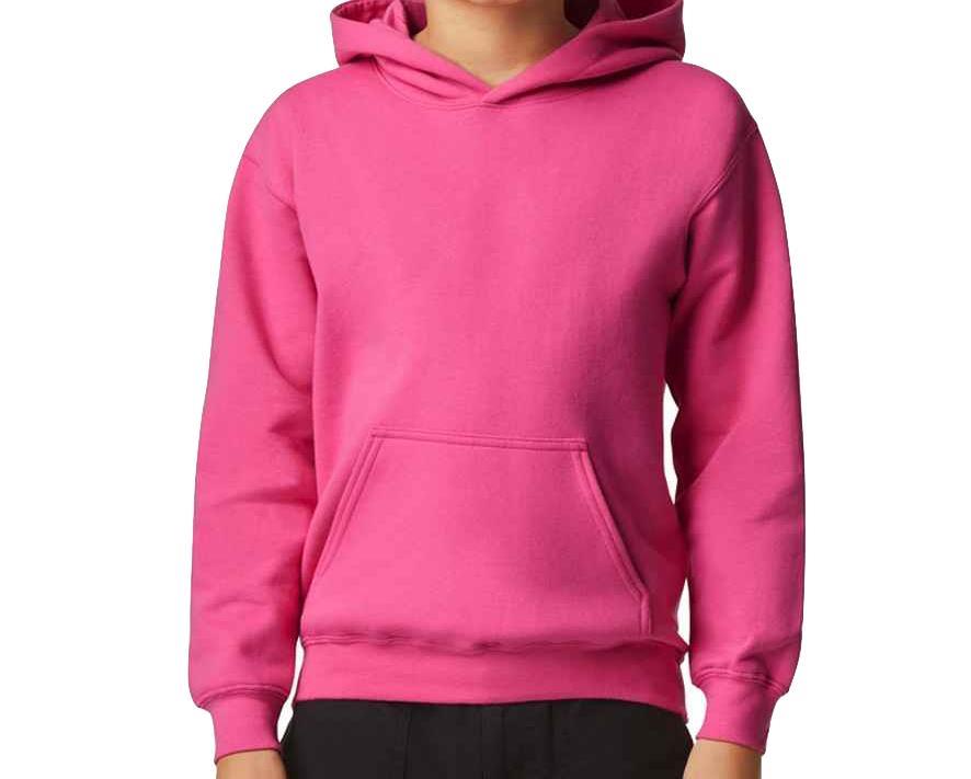 Gildan Kids SoftStyle® Midweight Hoodie Hooded Sweatshirt - Picture 5 of 17