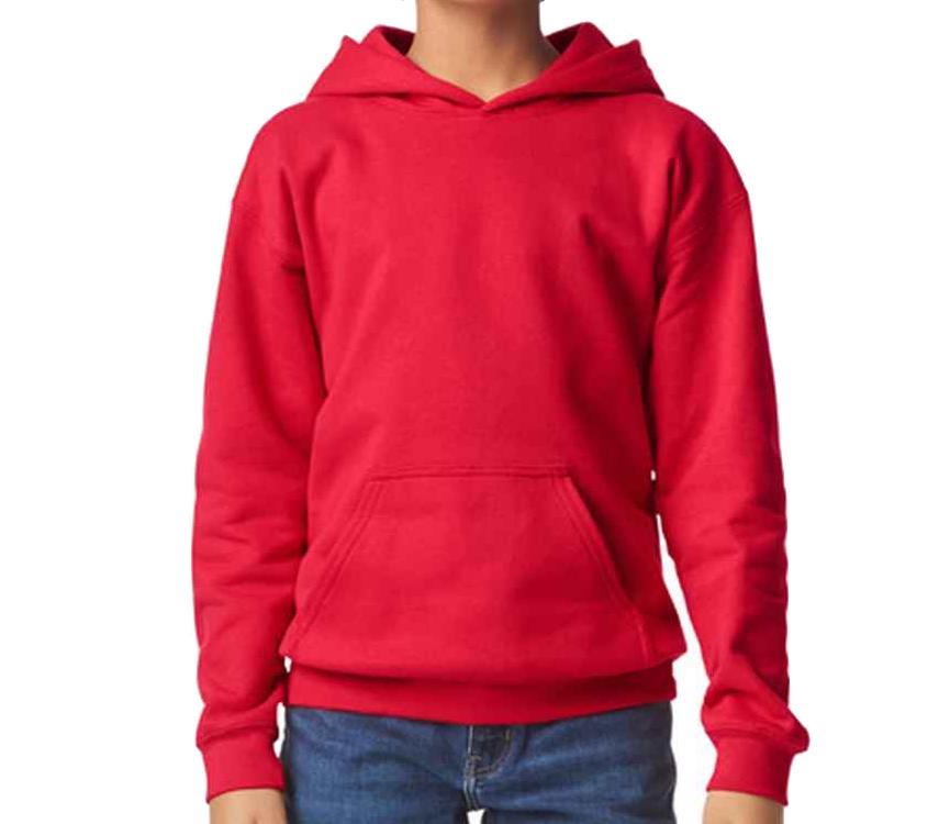 Gildan Kids SoftStyle® Midweight Hoodie Hooded Sweatshirt - Picture 6 of 17