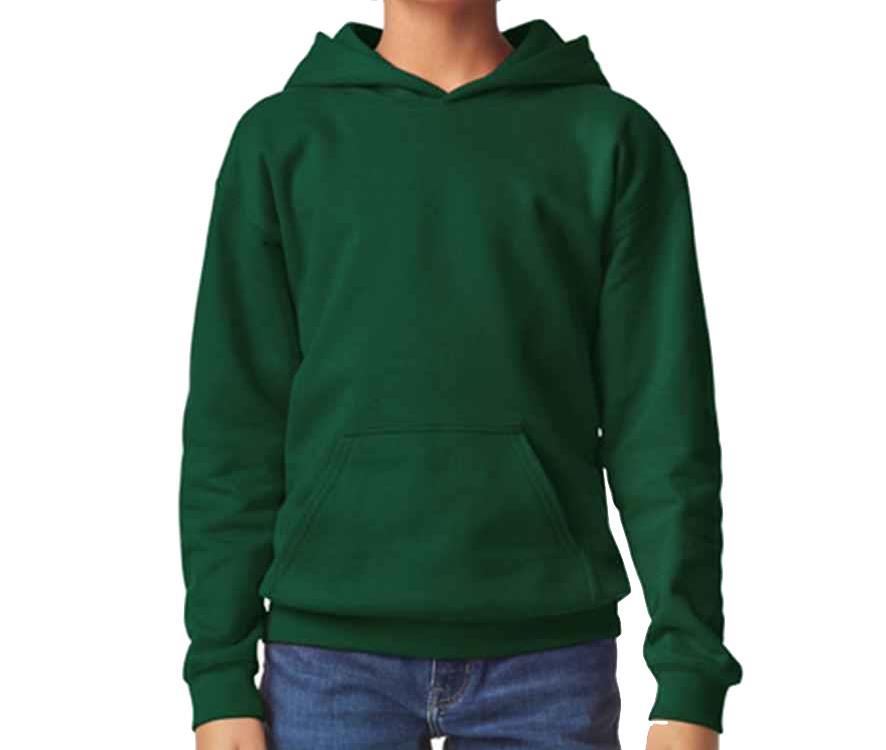 Gildan Kids SoftStyle® Midweight Hoodie Hooded Sweatshirt - Picture 13 of 17