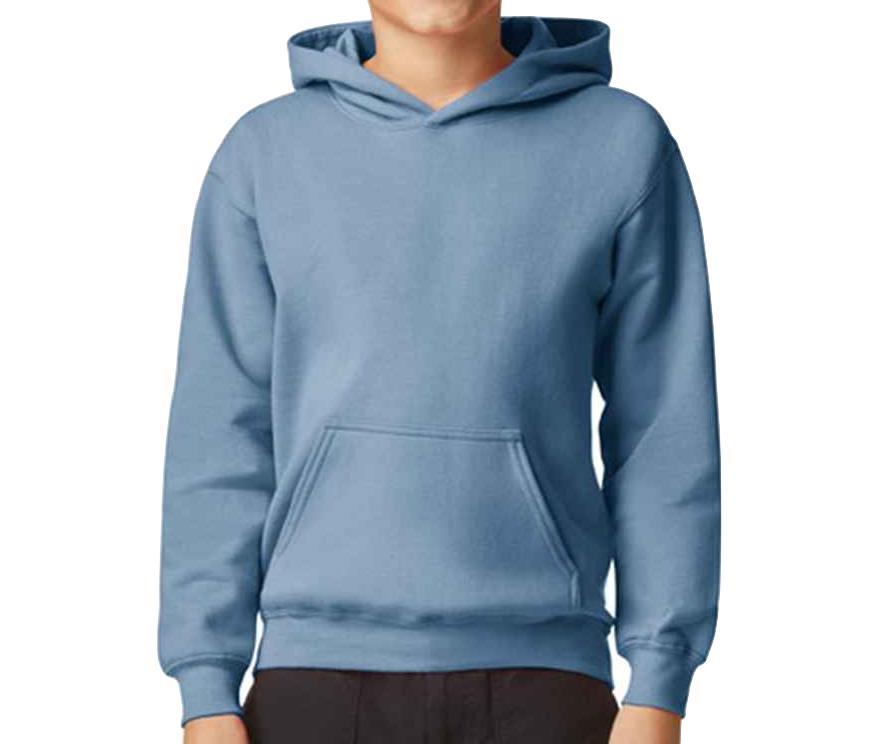 Gildan Kids SoftStyle® Midweight Hoodie Hooded Sweatshirt - Picture 16 of 17