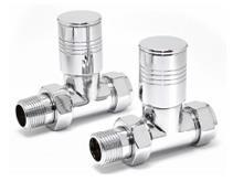 Central Heating Radiator & Towel Rail Valves Angled & Straight TRV & Manual ½”