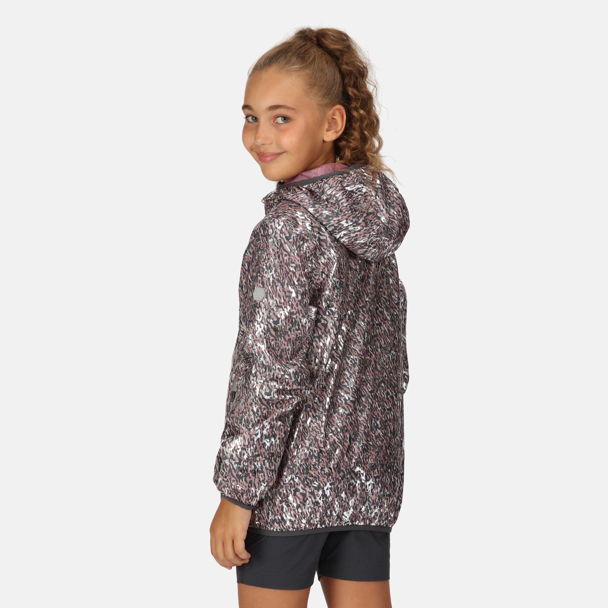Regatta Printed Lever Kids Waterproof Packaway Jacket - Picture 44 of 83