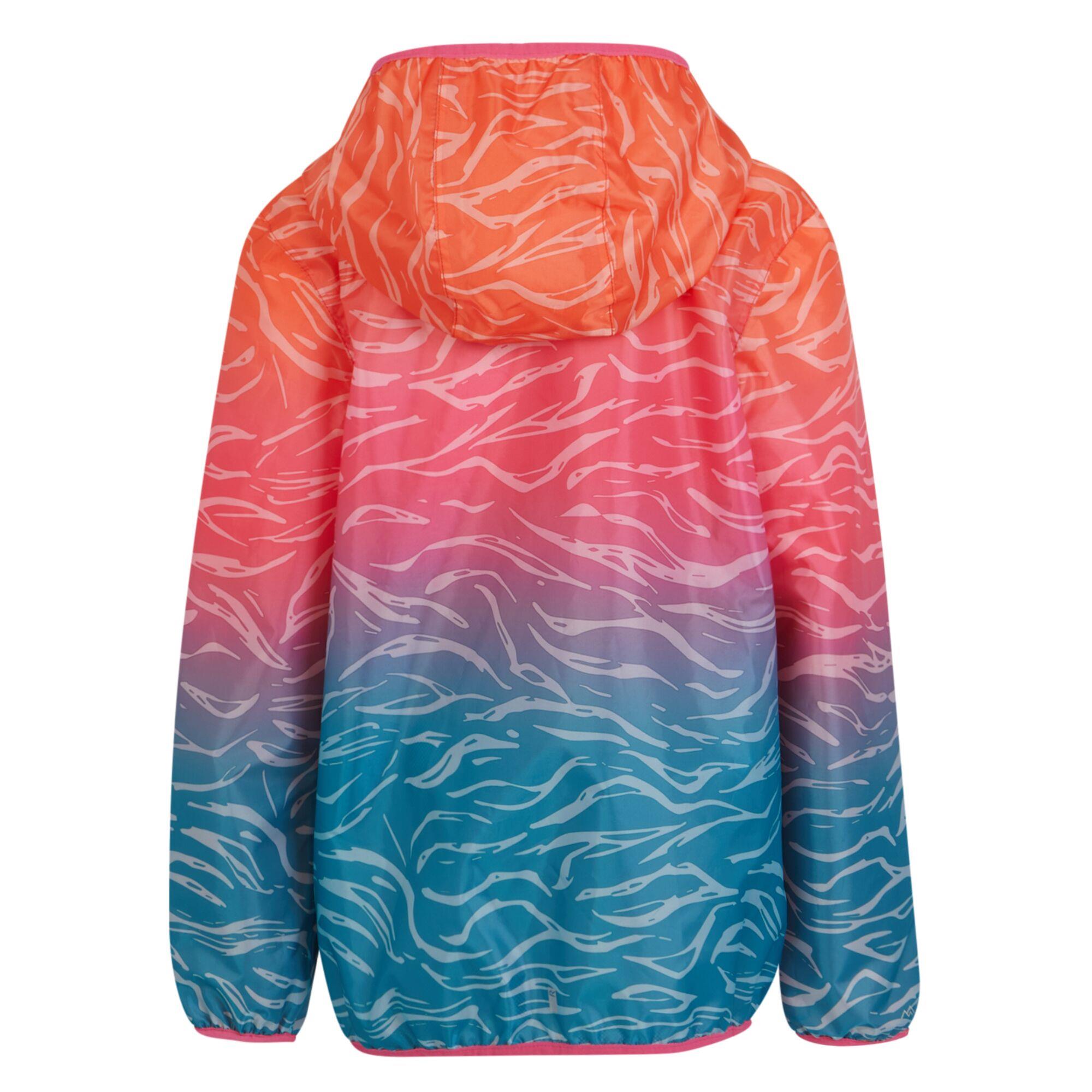 Regatta Printed Lever Kids Waterproof Packaway Jacket - Picture 67 of 83