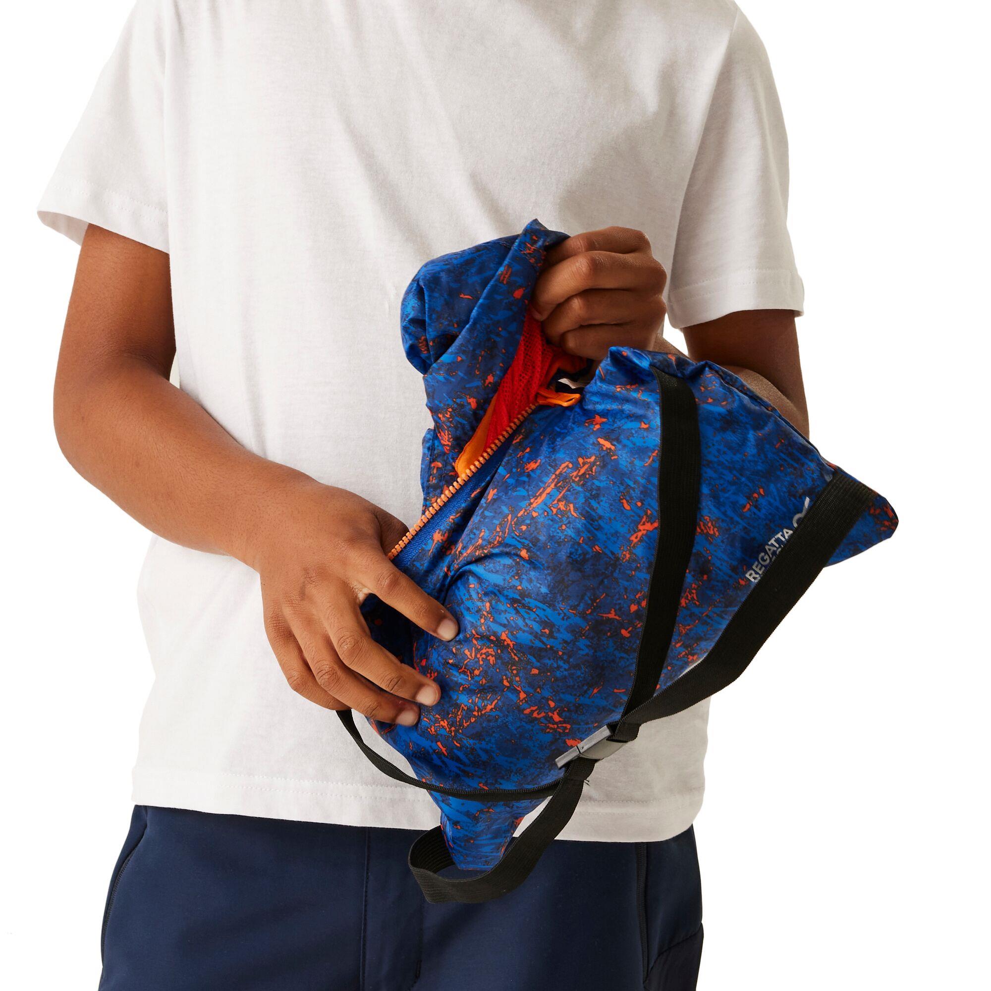 Regatta Printed Lever Kids Waterproof Packaway Jacket - Picture 81 of 83