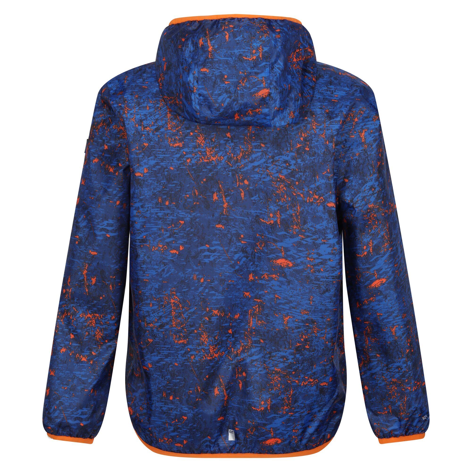 Regatta Printed Lever Kids Waterproof Packaway Jacket - Picture 83 of 83