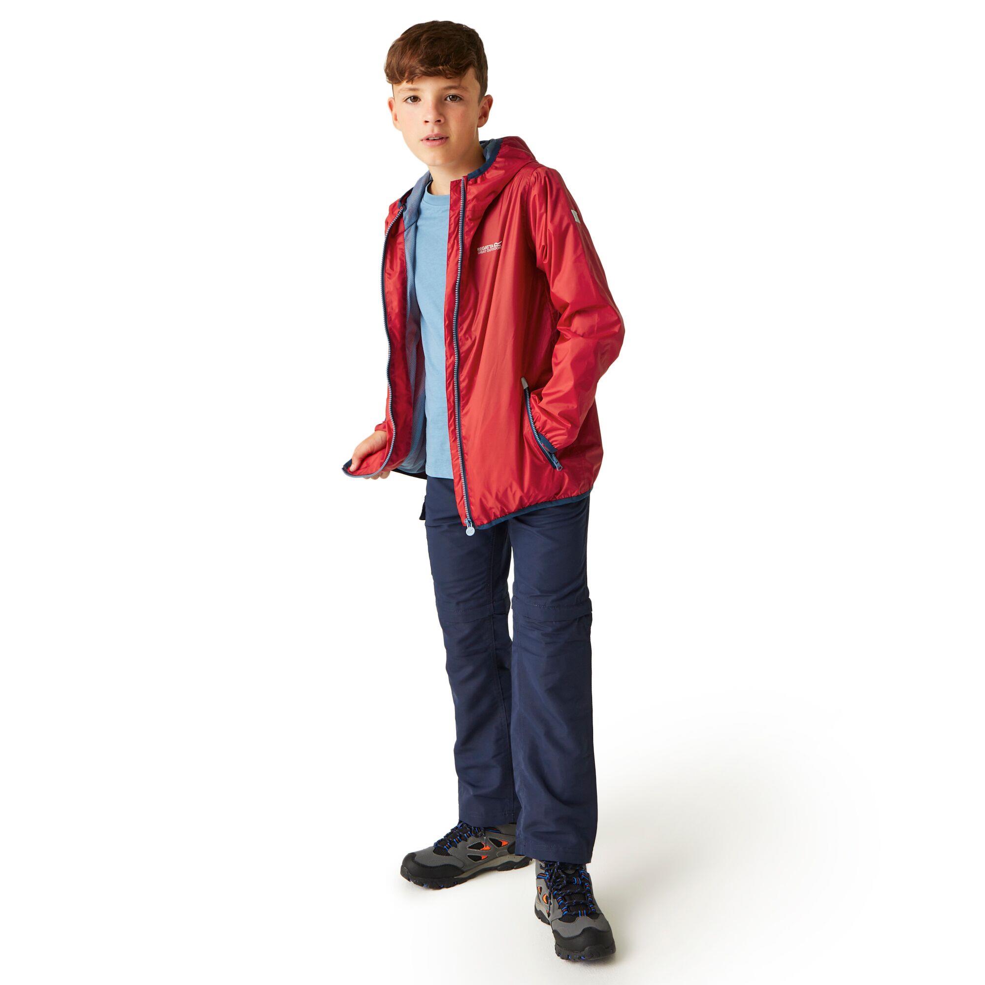 Regatta Lever II Kids Waterproof Packaway Jacket - Picture 83 of 115
