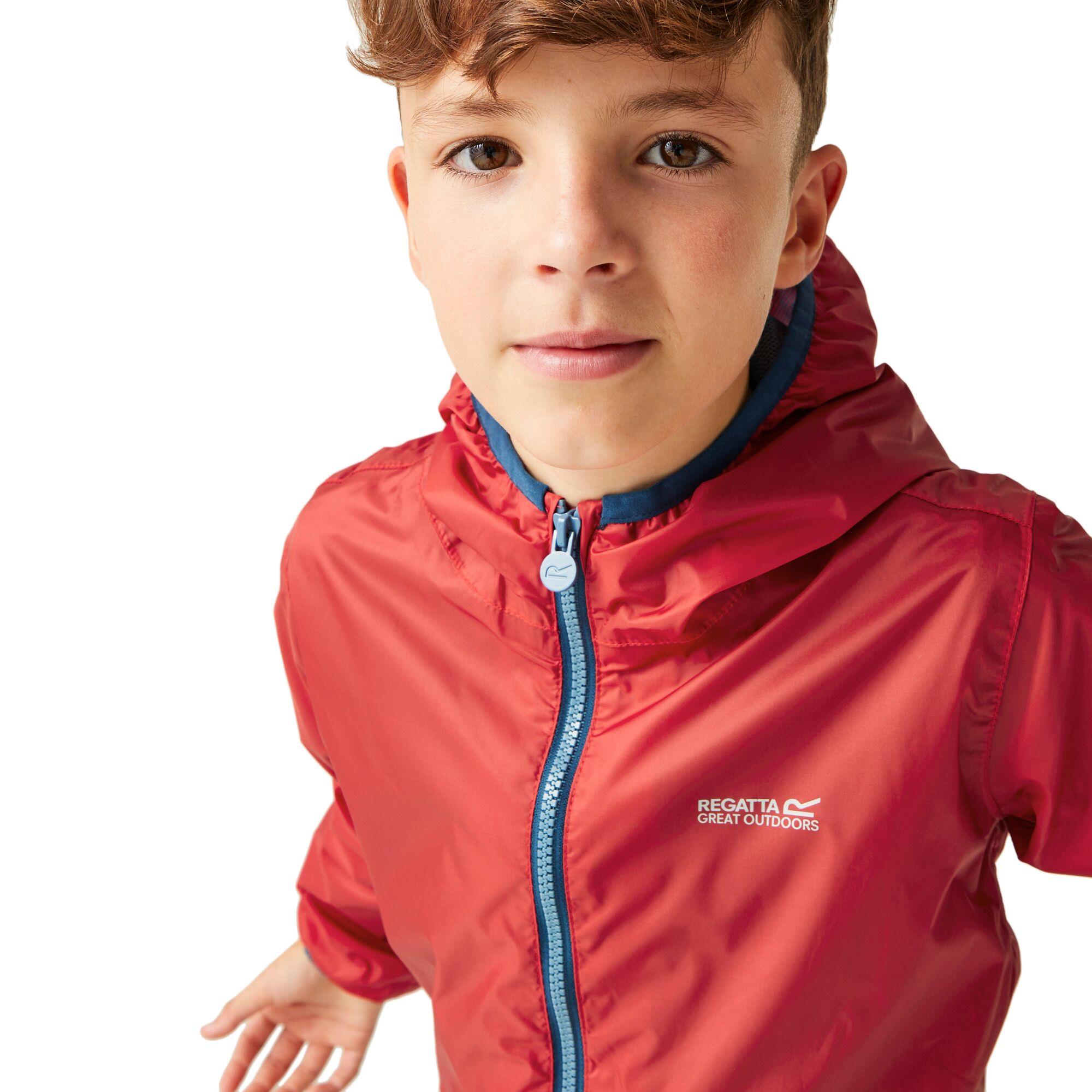 Regatta Lever II Kids Waterproof Packaway Jacket - Picture 84 of 115