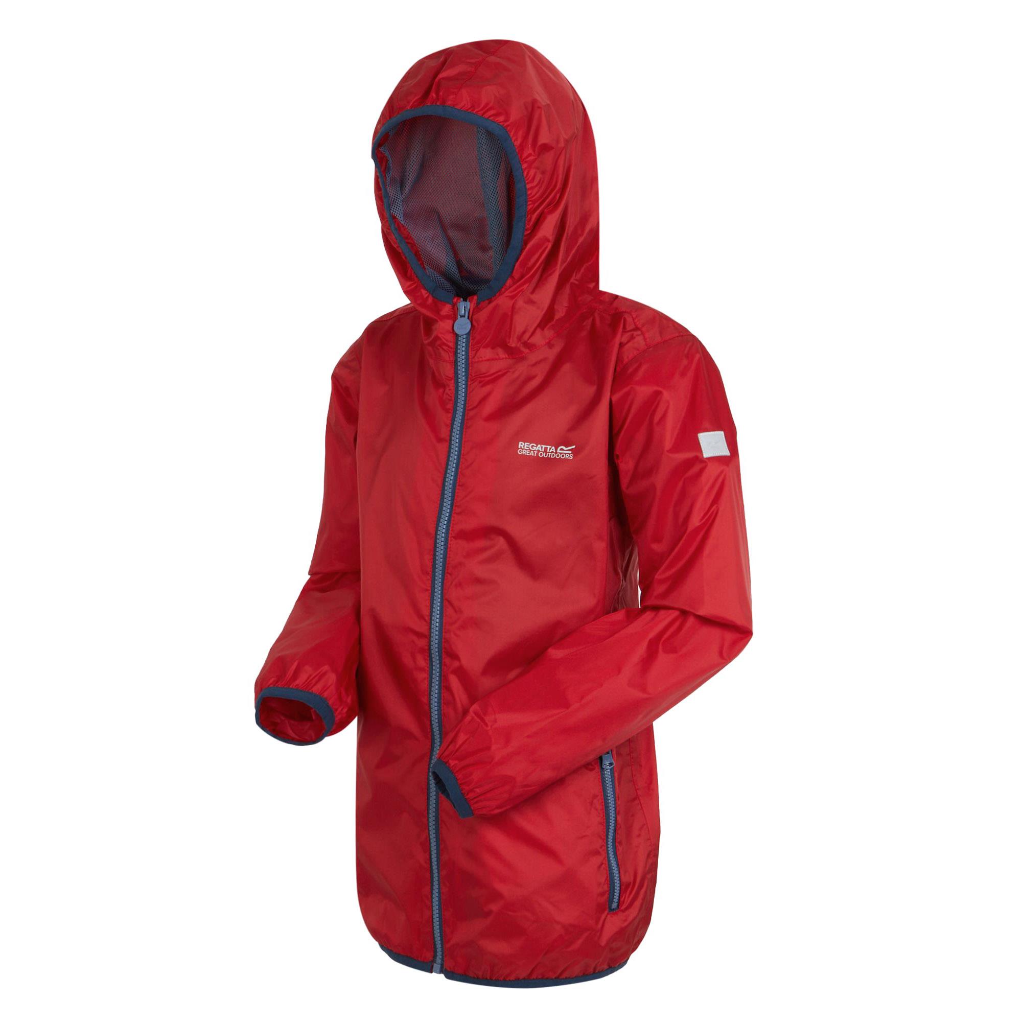 Regatta Lever II Kids Waterproof Packaway Jacket - Picture 88 of 115