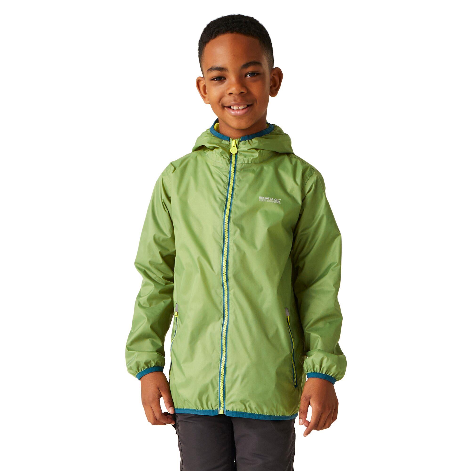 Regatta Lever II Kids Waterproof Packaway Jacket - Picture 90 of 115