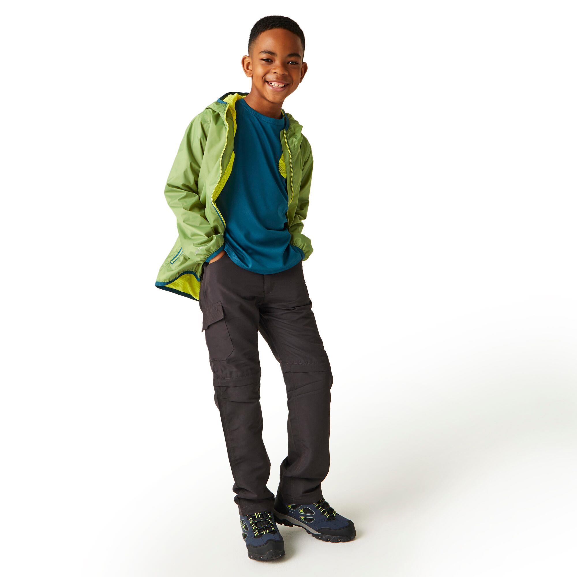 Regatta Lever II Kids Waterproof Packaway Jacket - Picture 92 of 115