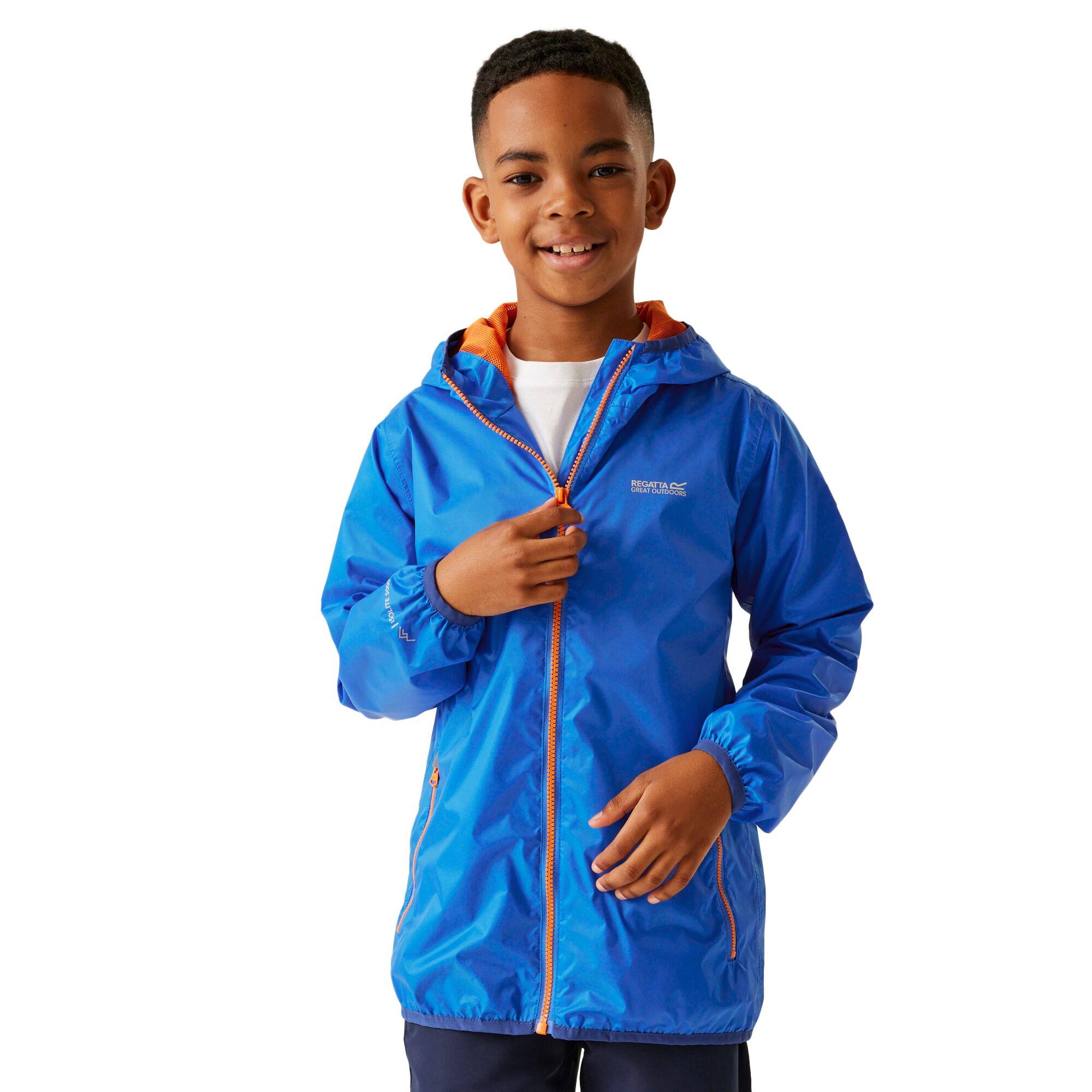 Regatta Lever II Kids Waterproof Packaway Jacket - Picture 96 of 115