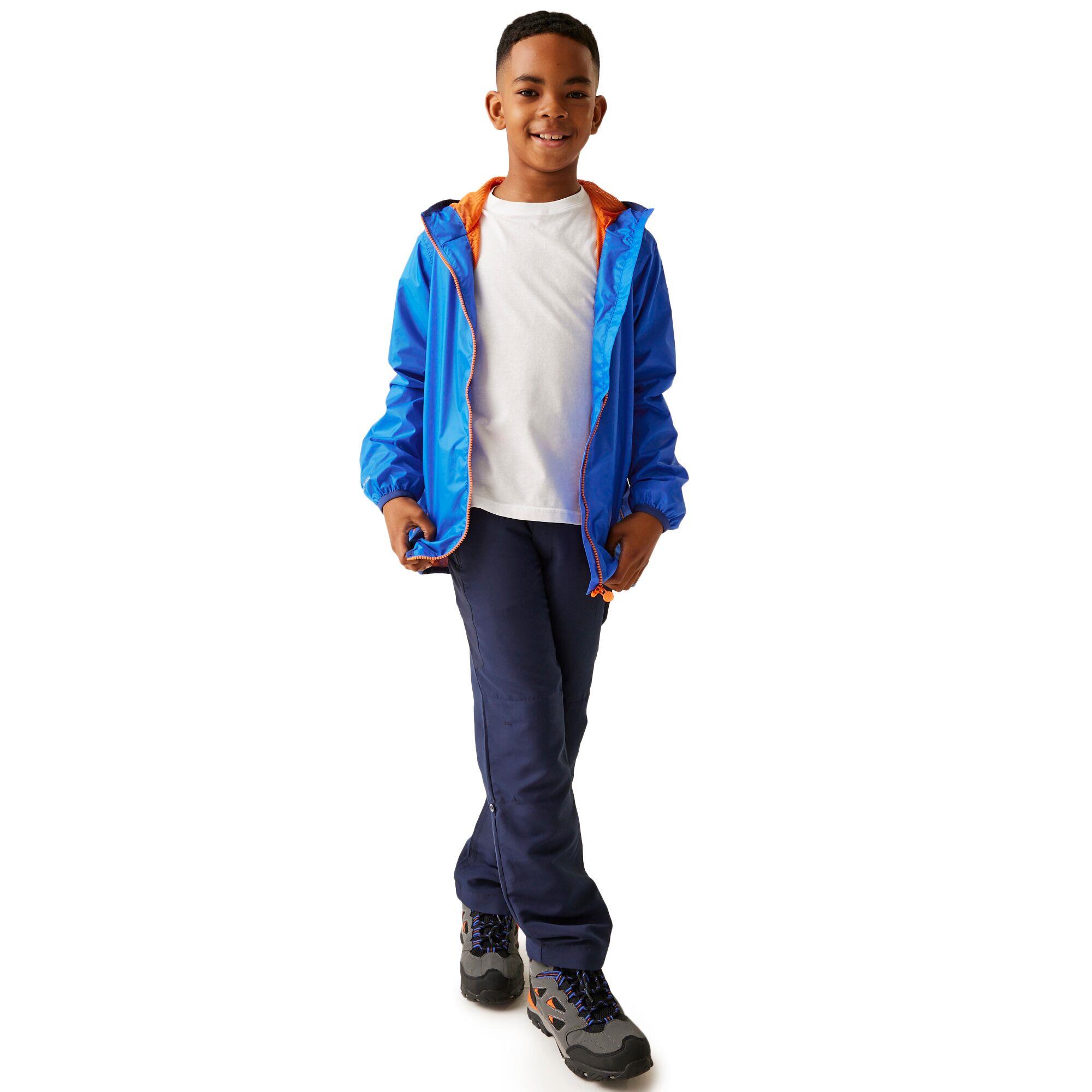 Regatta Lever II Kids Waterproof Packaway Jacket - Picture 98 of 115