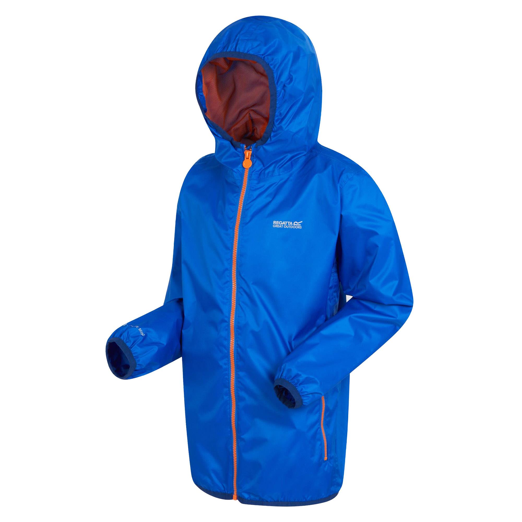 Regatta Lever II Kids Waterproof Packaway Jacket - Picture 101 of 115
