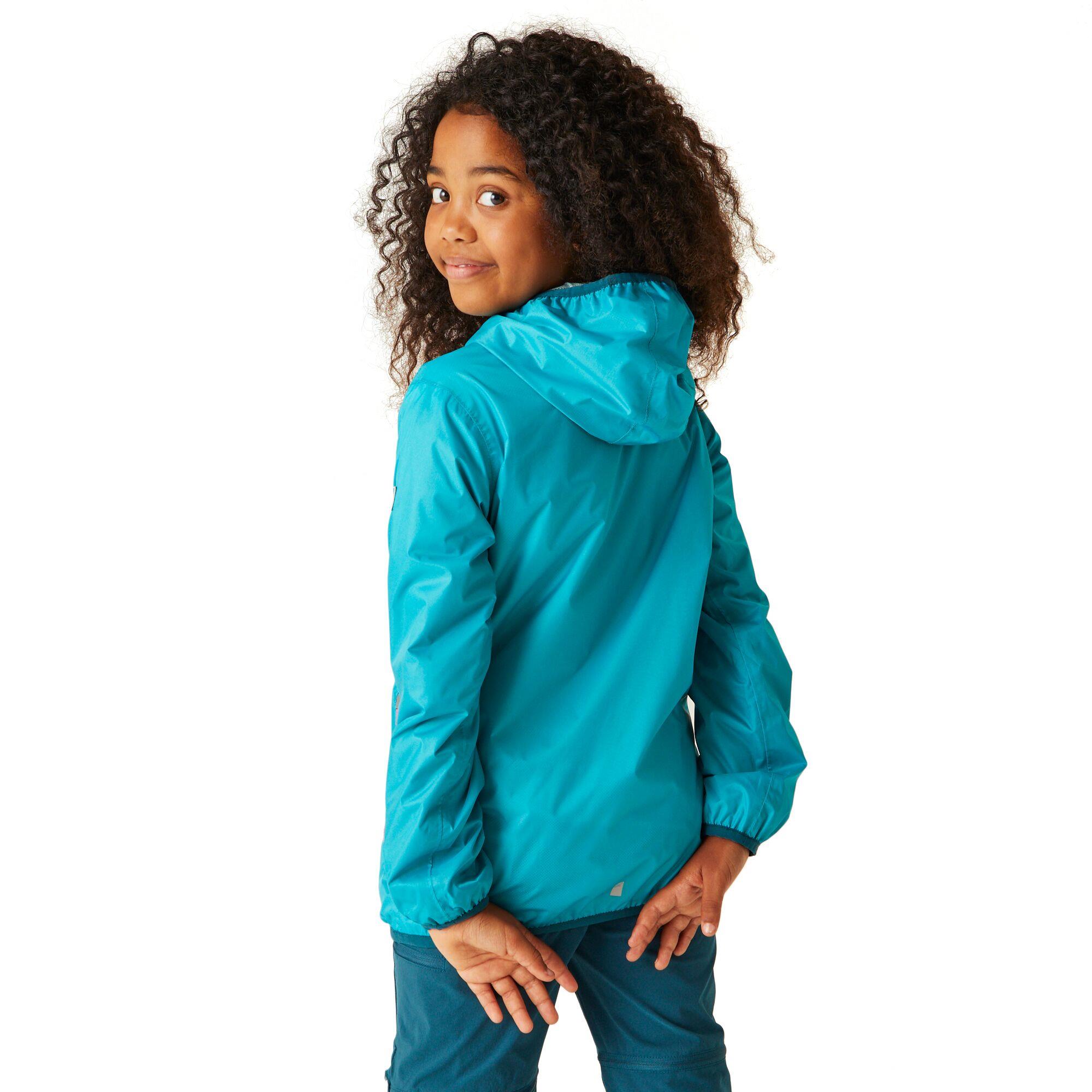 Regatta Lever II Kids Waterproof Packaway Jacket - Picture 104 of 115