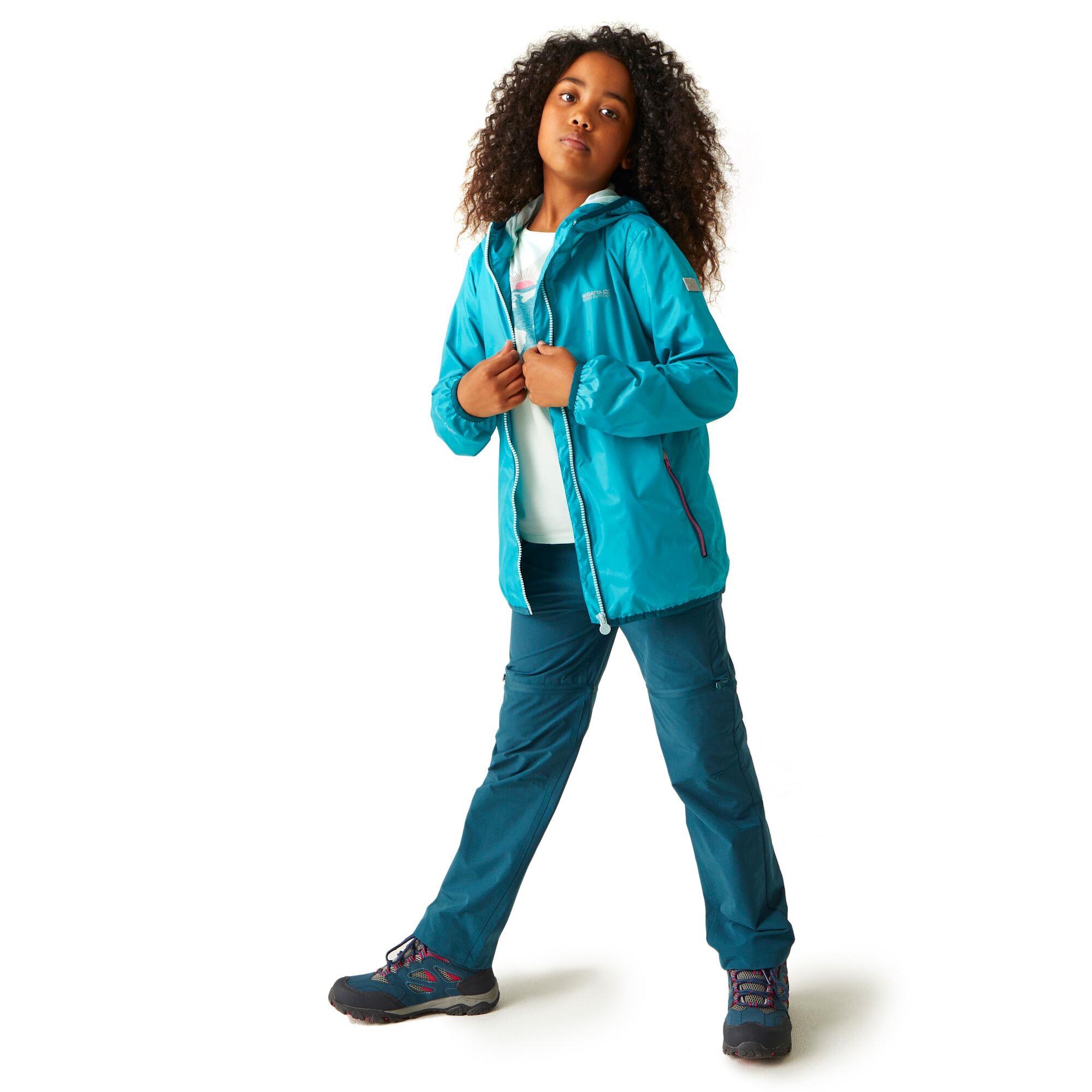 Regatta Lever II Kids Waterproof Packaway Jacket - Picture 105 of 115