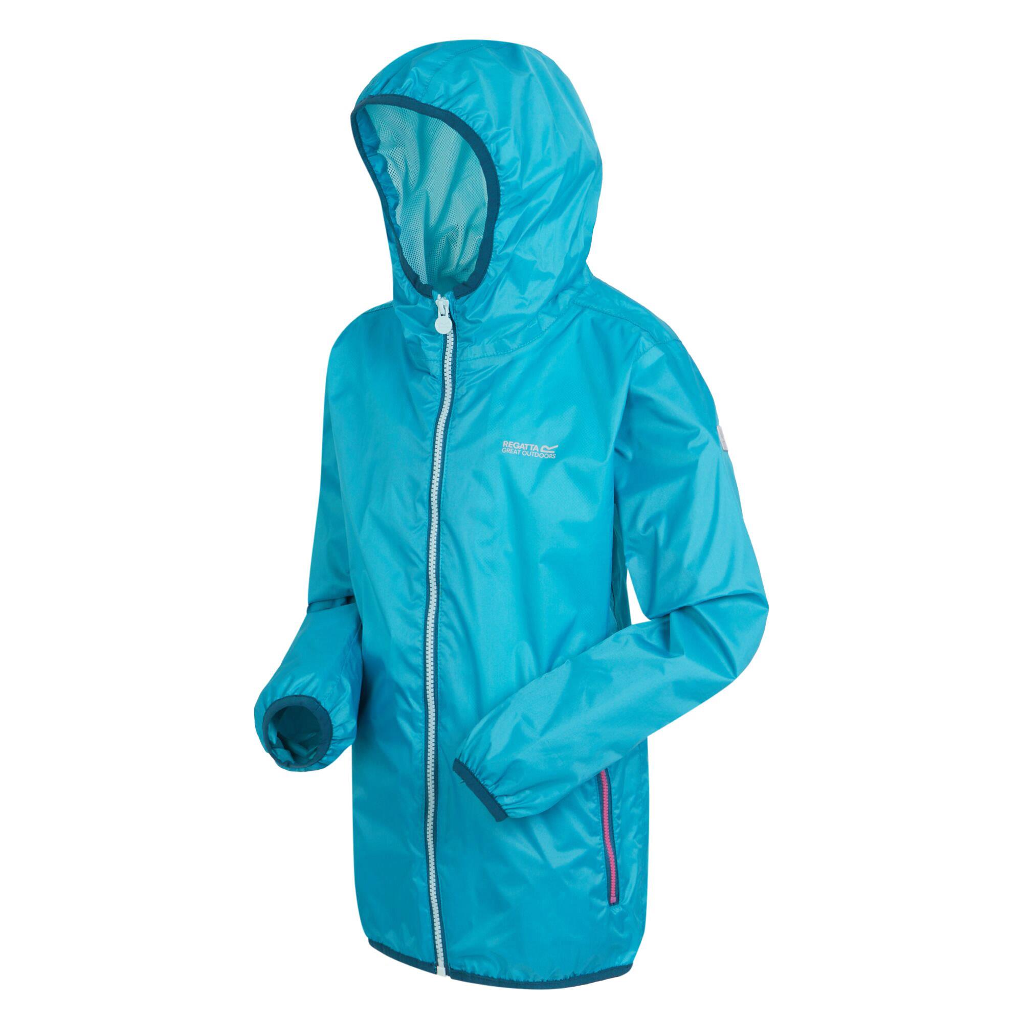Regatta Lever II Kids Waterproof Packaway Jacket - Picture 107 of 115